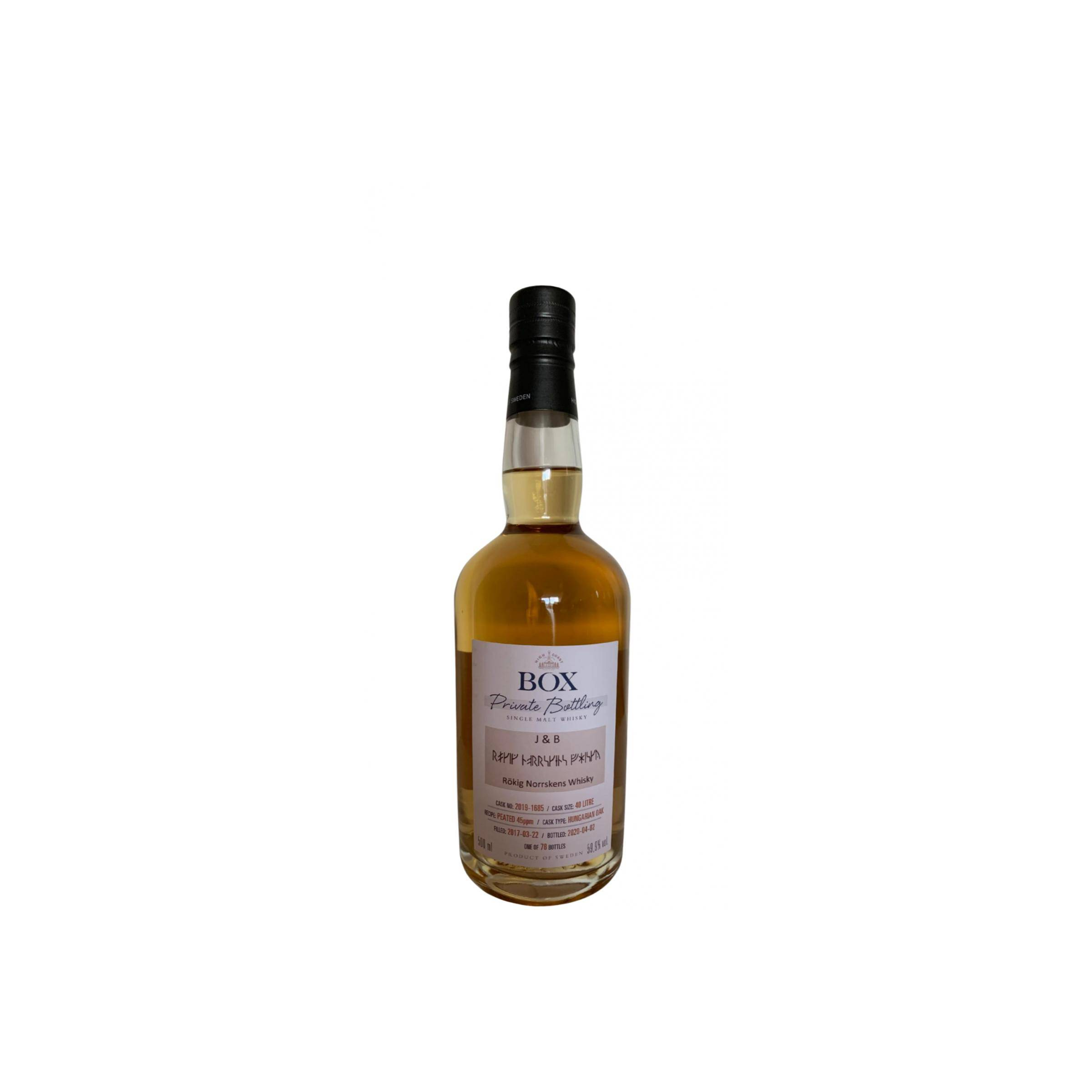 Compass Box Private Bottling 2017 3 Years Single Malt Whisky