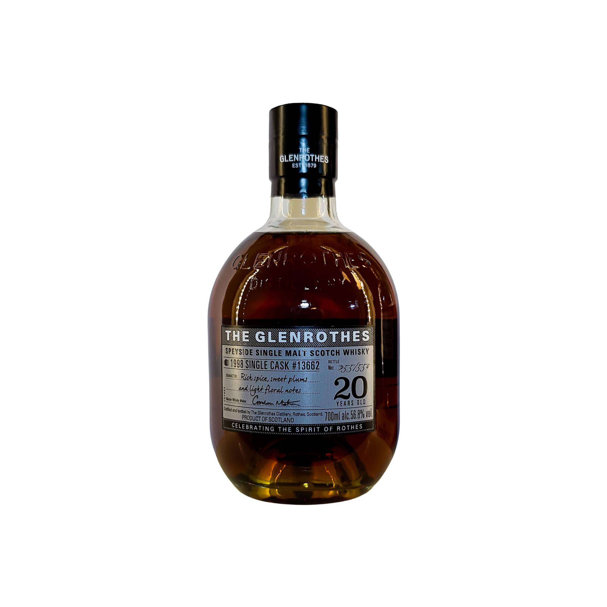The Glenrothes Single Cask 1998 20 Years Single Malt Whisky 2