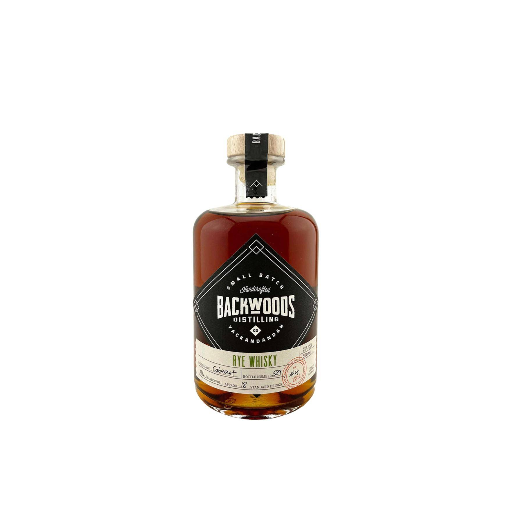 Backwoods Distilling Rye Whisky