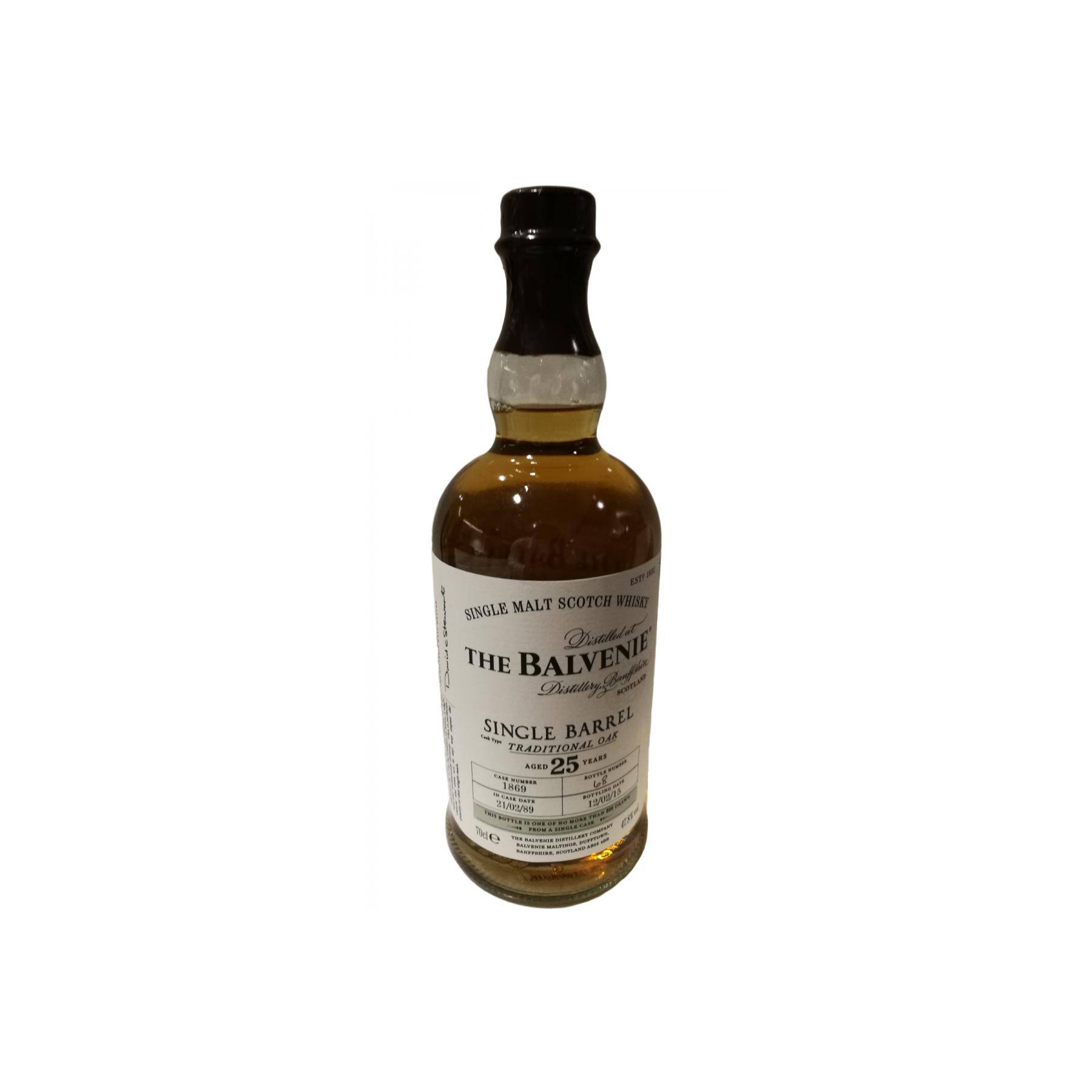 The Balvenie 1989 25 Years Single Malt Whisky