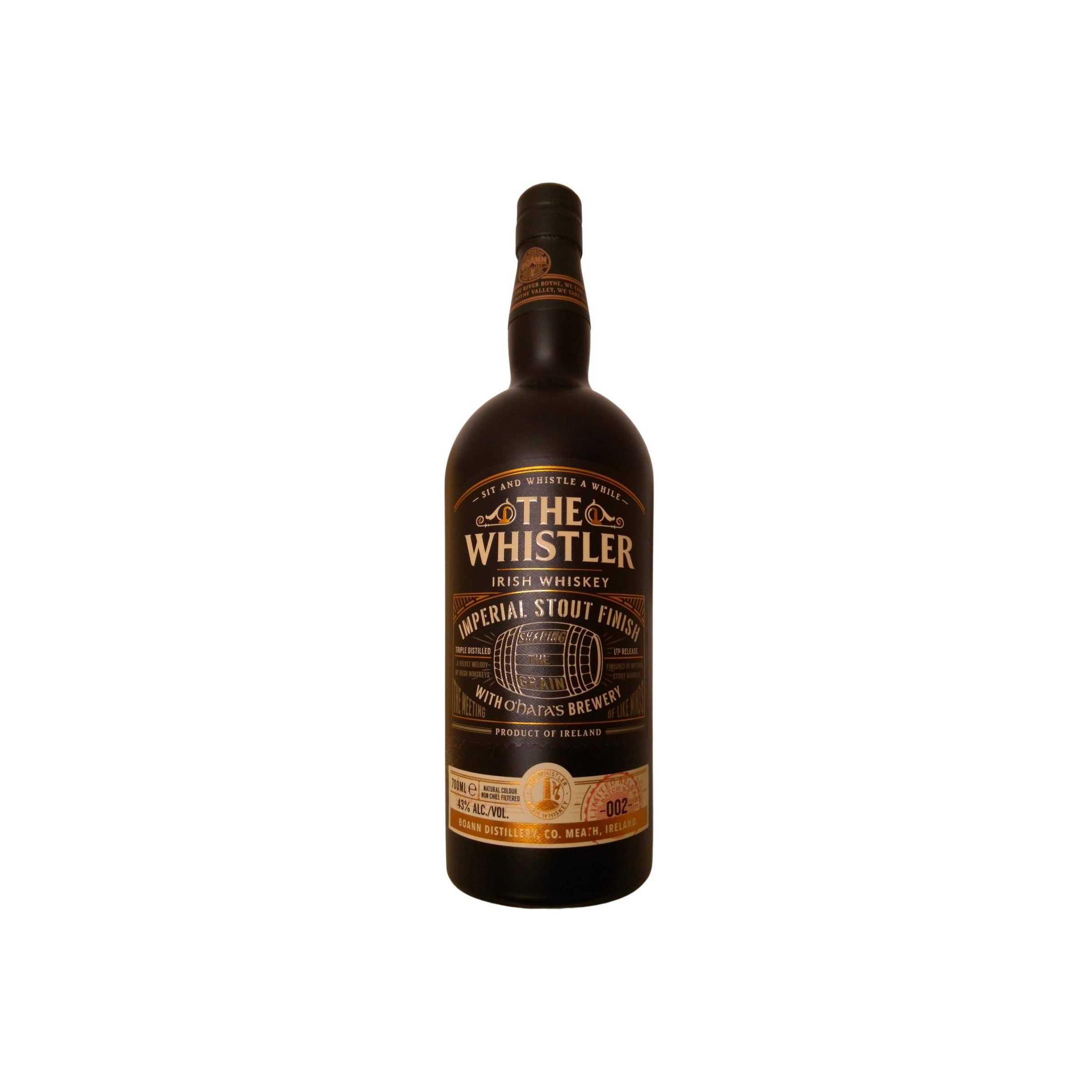 The Whistler Imperial Stout Finish BoD