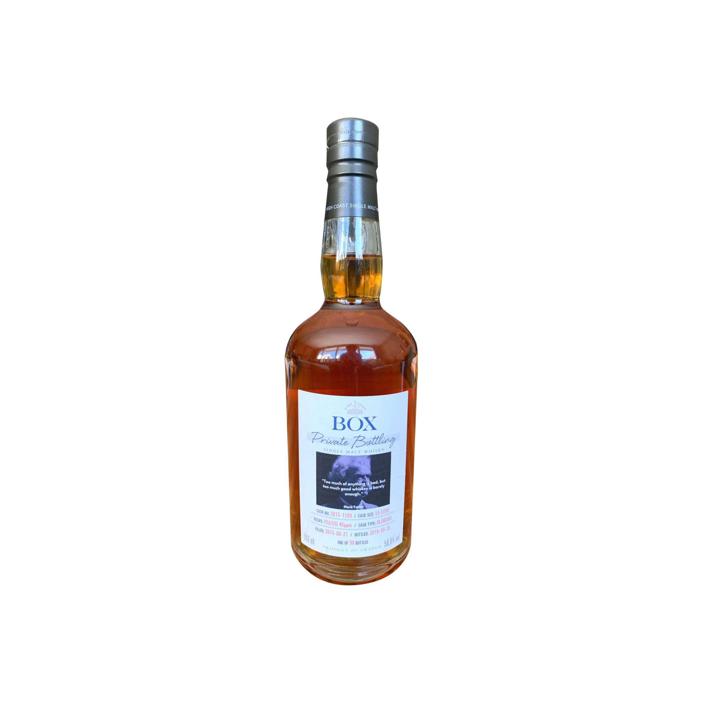 Compass Box Private Bottling 2015 4 Years Single Malt Whisky 3