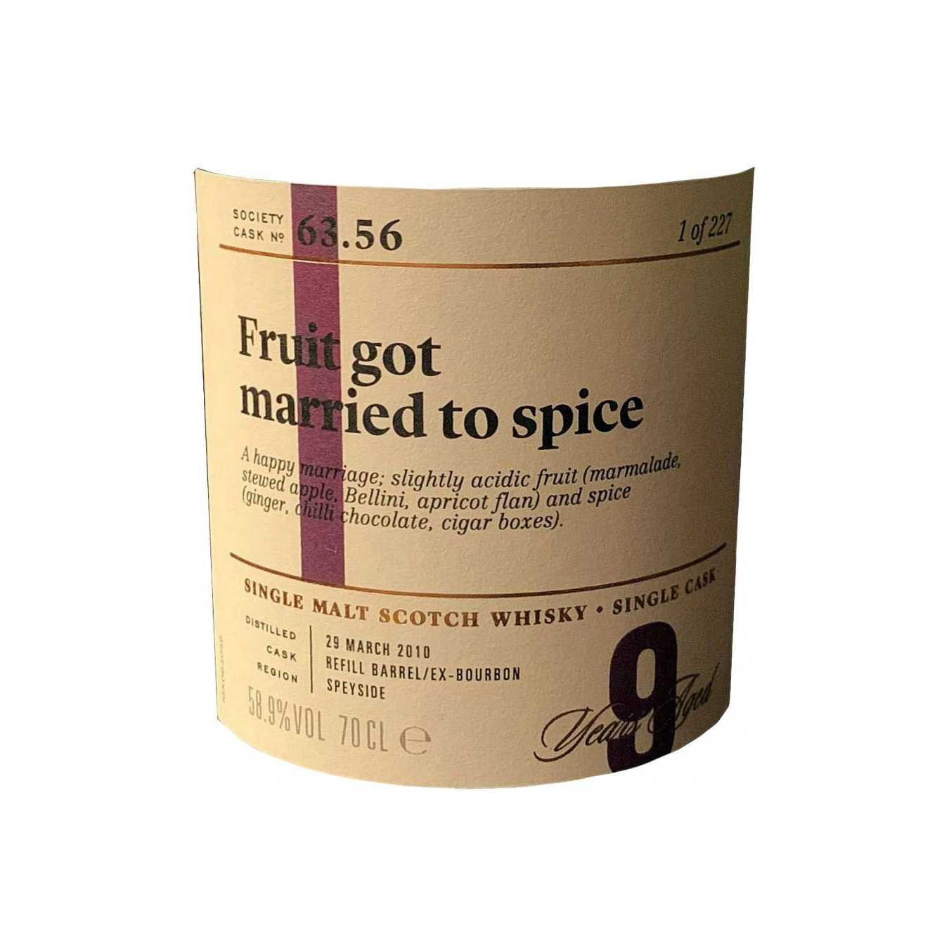The Scotch Malt Whisky Society 2010 9 Years Single Malt Whisky 2