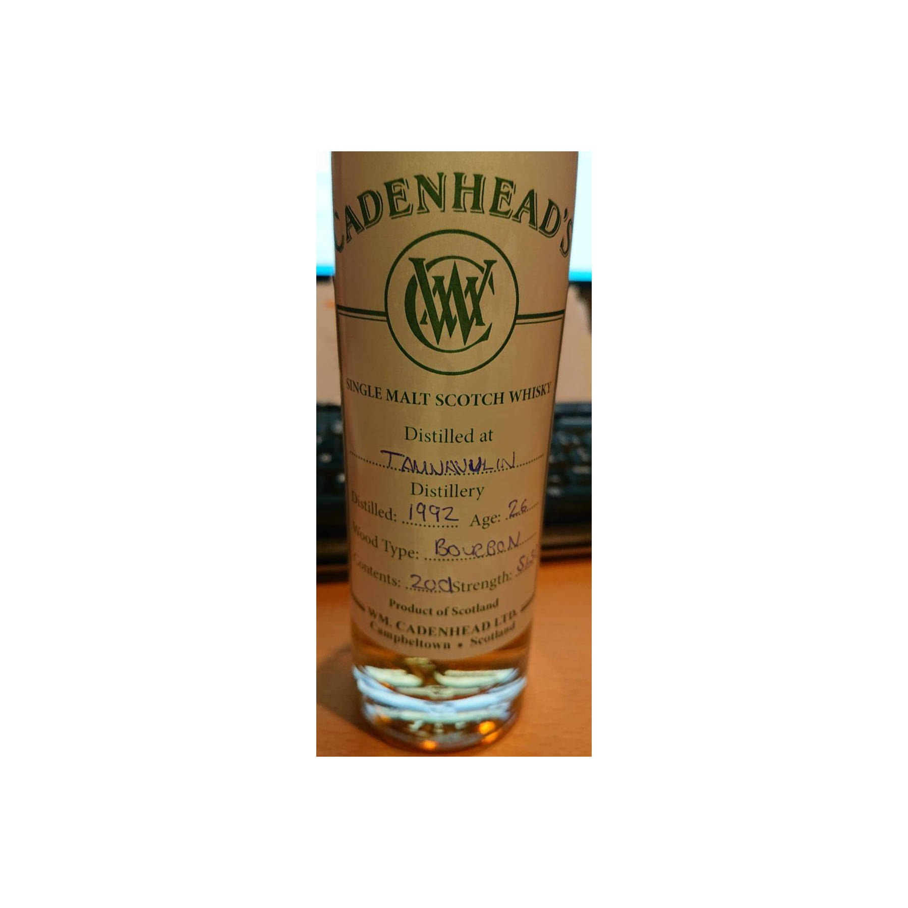 Tamnavulin 1992 26 Years Single Malt Whisky 2