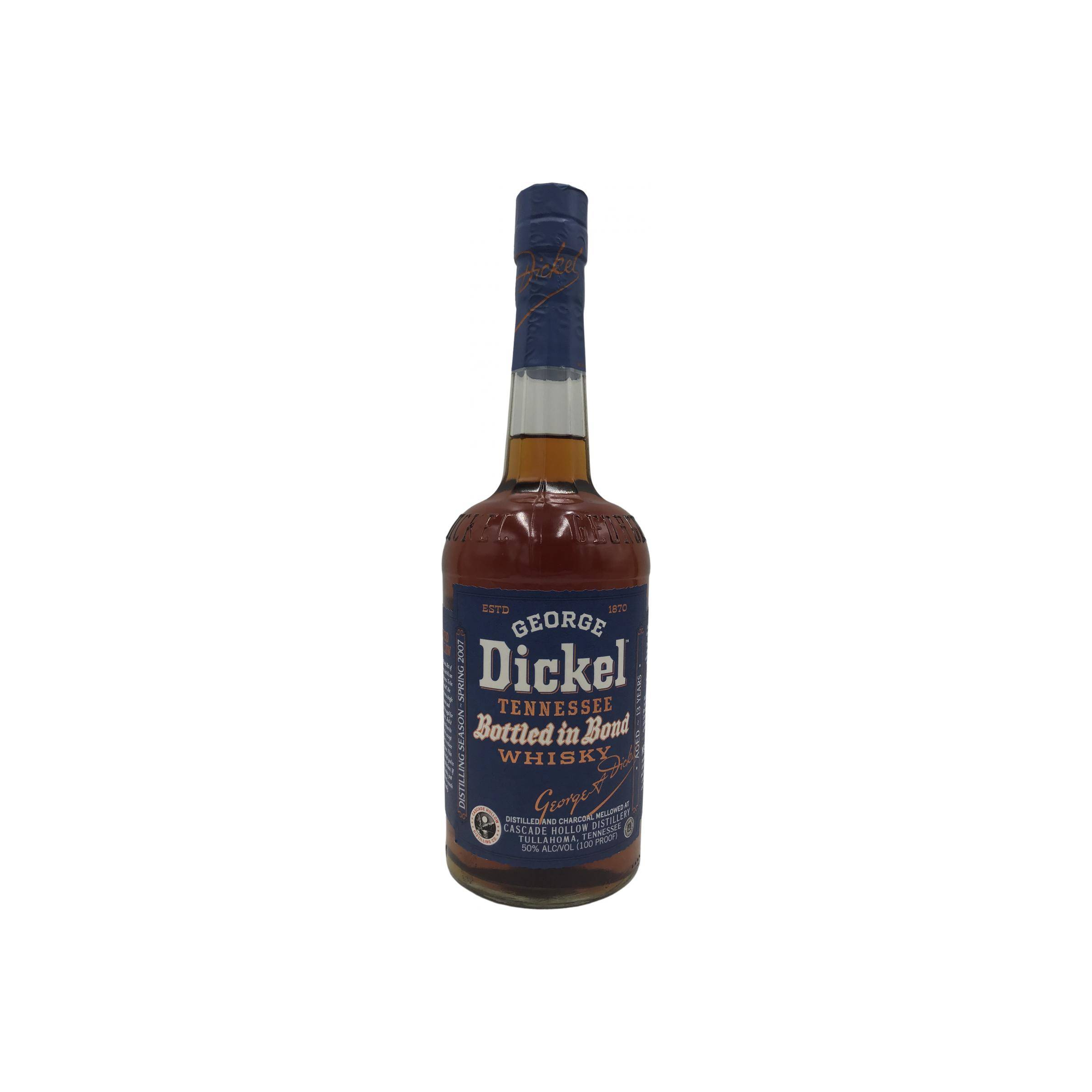 George Dickel 2007 13 Years Tennessee Whisky