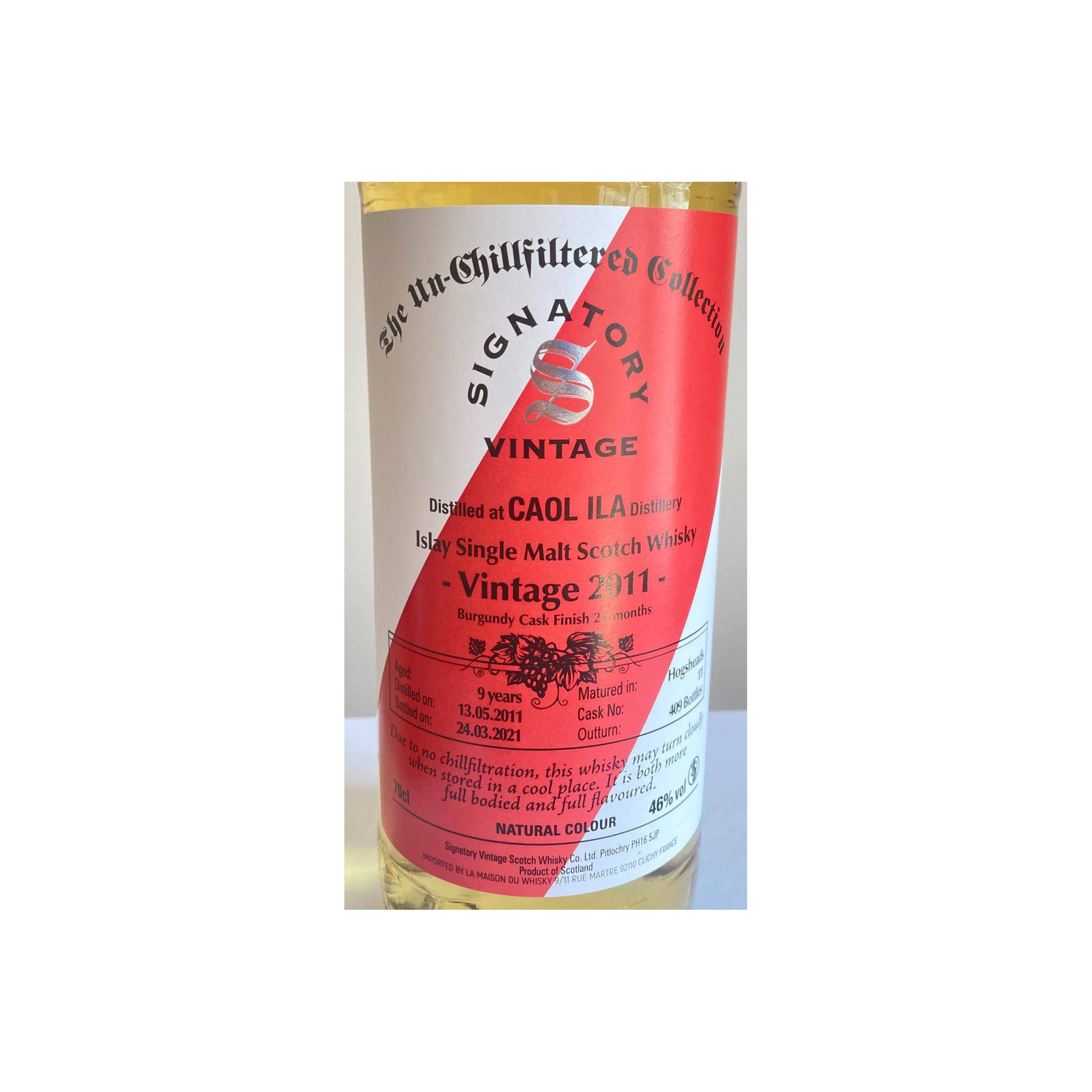 Caol Ila The Un-Chillfiltered Collection 2011 9 Years Single Malt Whisky 2