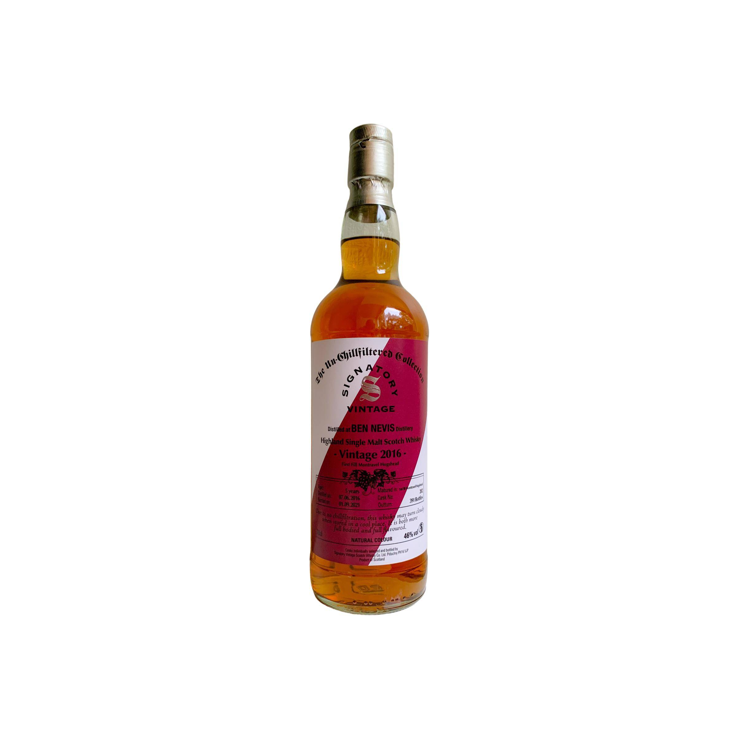 Ben Nevis The Un-Chillfiltered Collection 2016 5 Years Single Malt Whisky