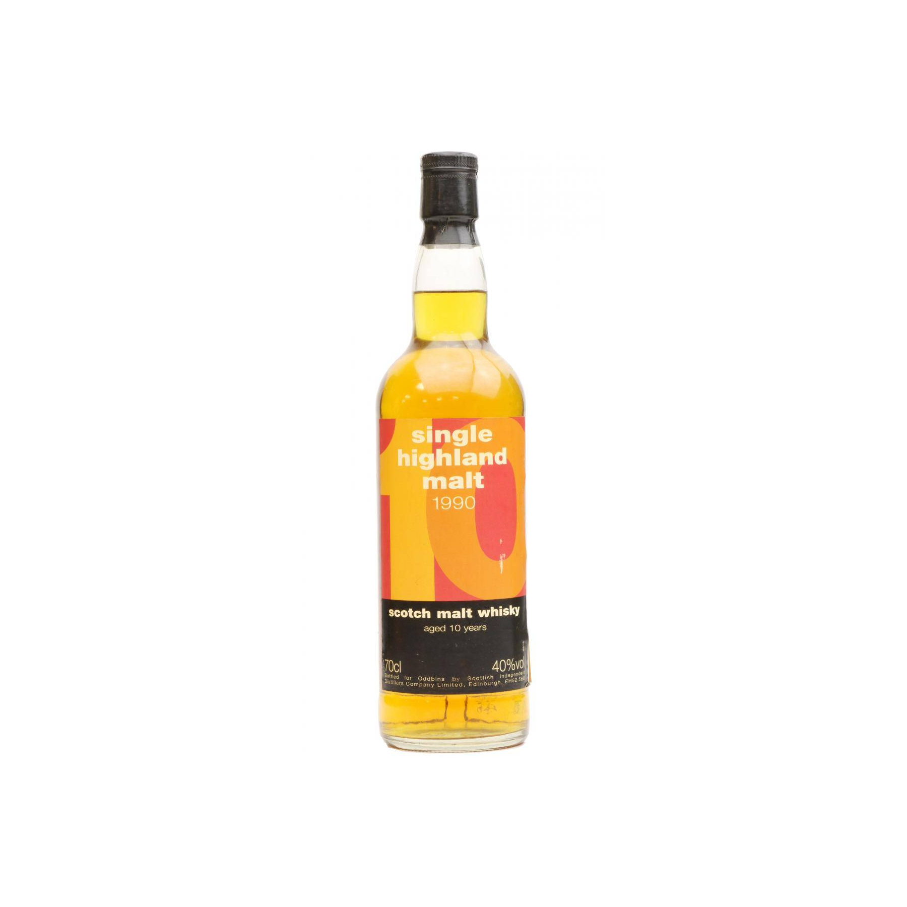Single Highland Malt 1990 Od