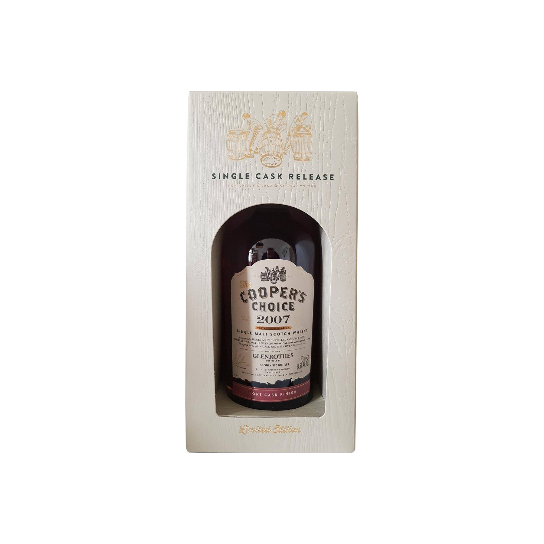 The Glenrothes The Cooper's Choice 2007 10 Years Single Malt Whisky 3