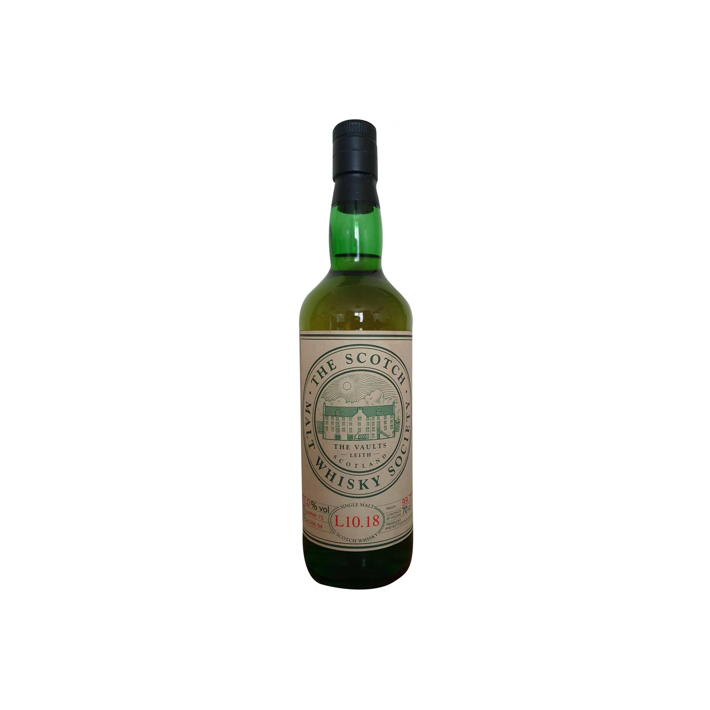 The Scotch Malt Whisky Society 1975 18 Years Single Malt Whisky
