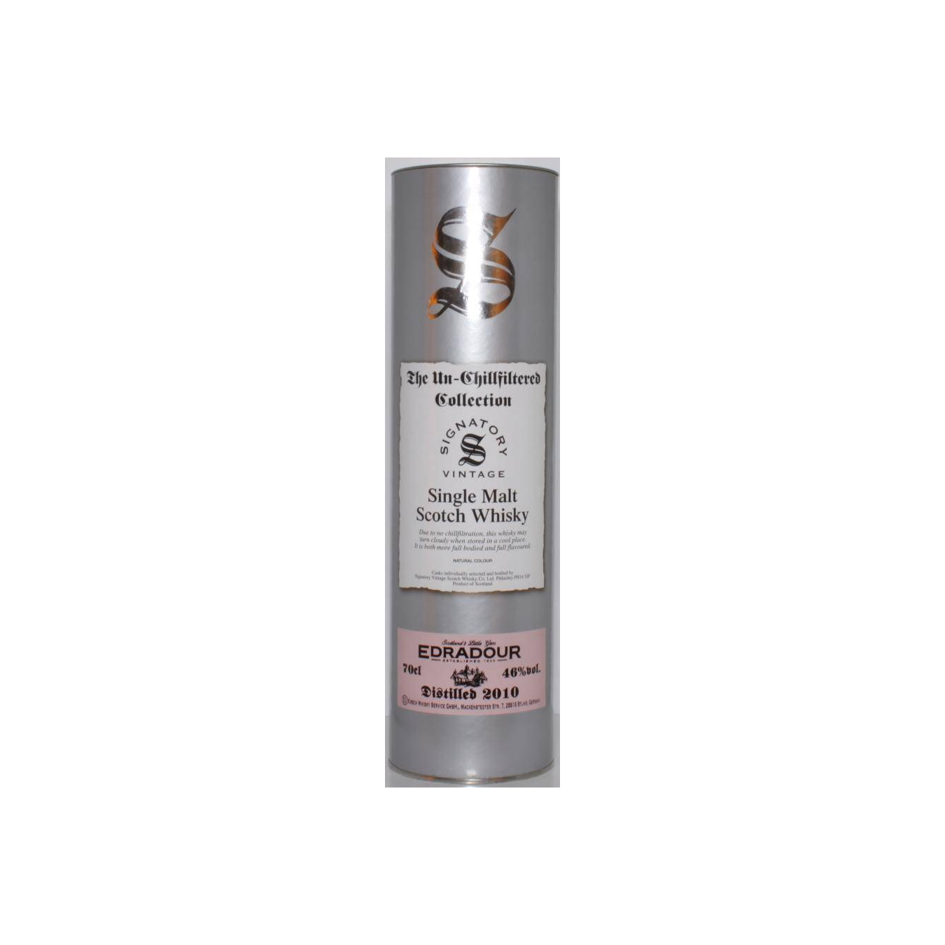 Edradour The Un-Chillfiltered Collection 2010 10 Years Single Malt Whisky 2