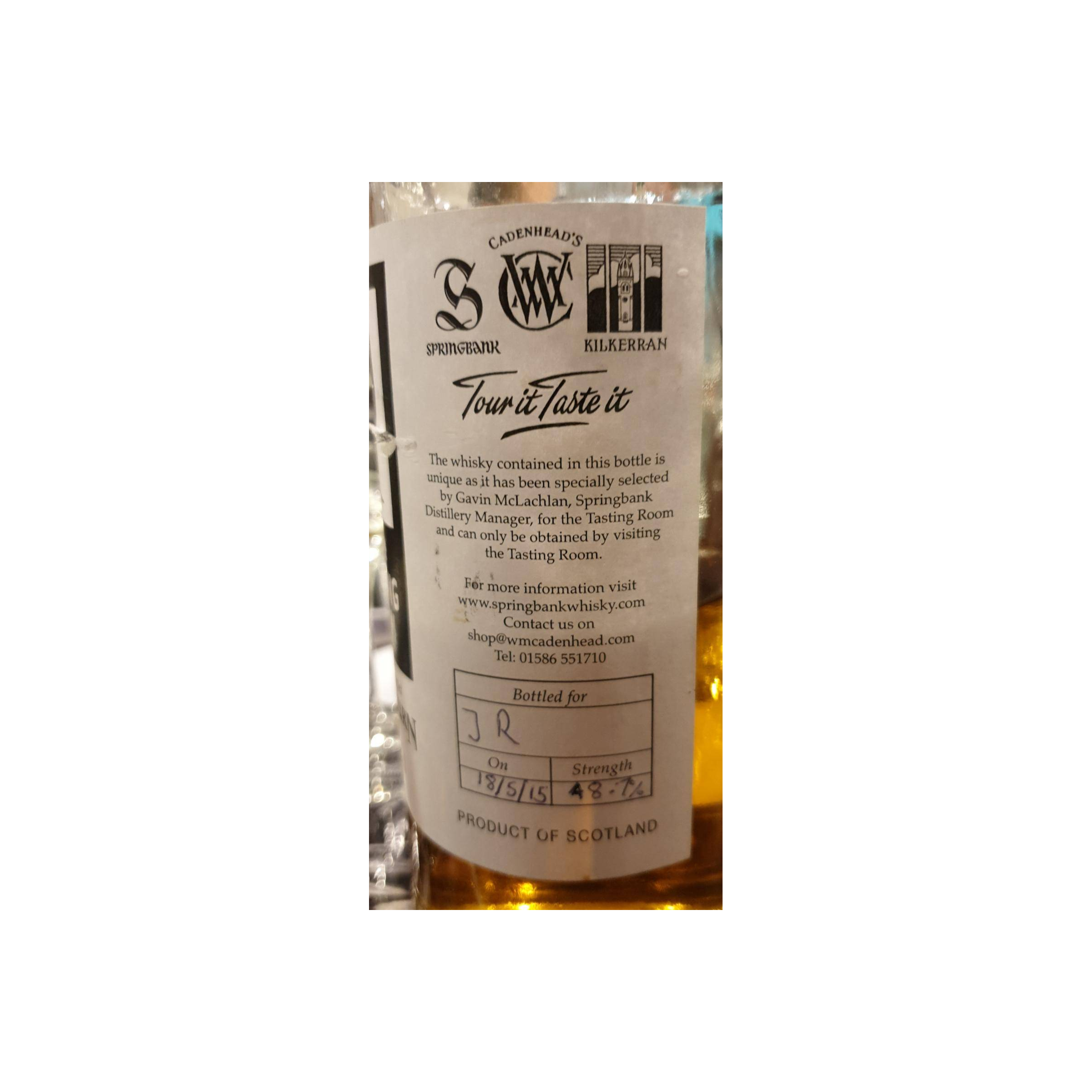 Hazelburn Single Malt Whisky 2