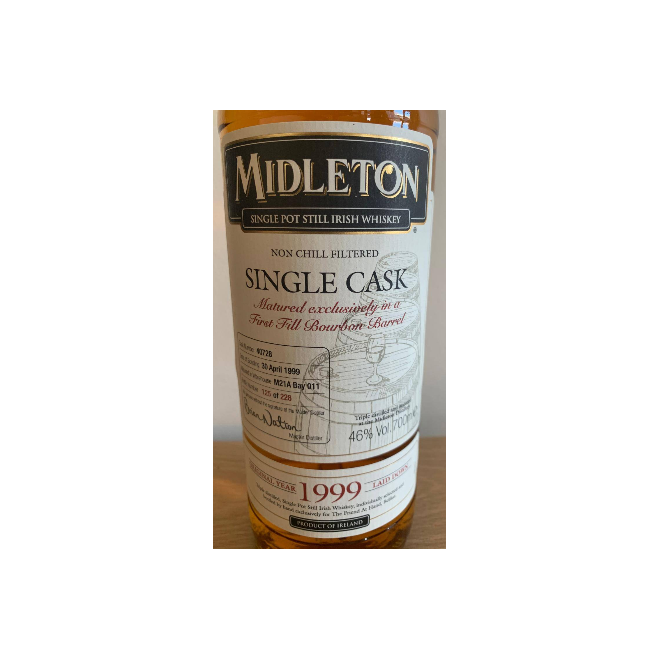 Midleton Single Cask 1999 Single Pot Still Whisky 2