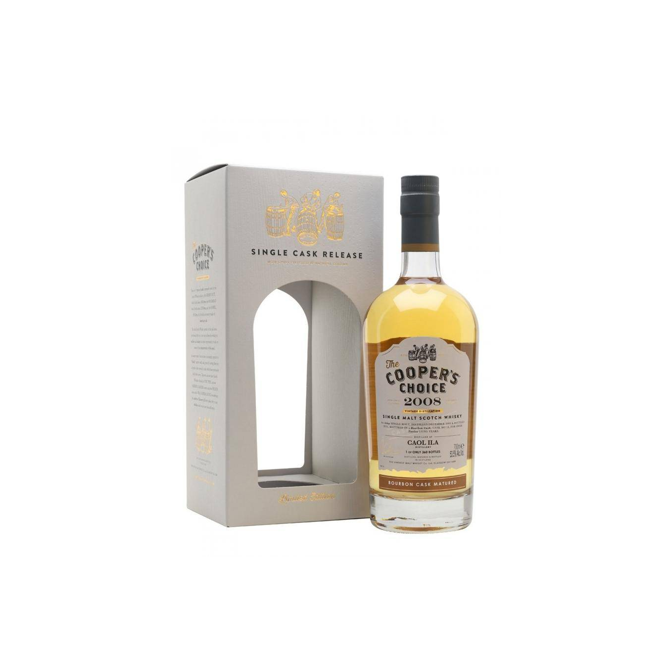 Caol Ila The Cooper's Choice 2008 12 Years Single Malt Whisky 3