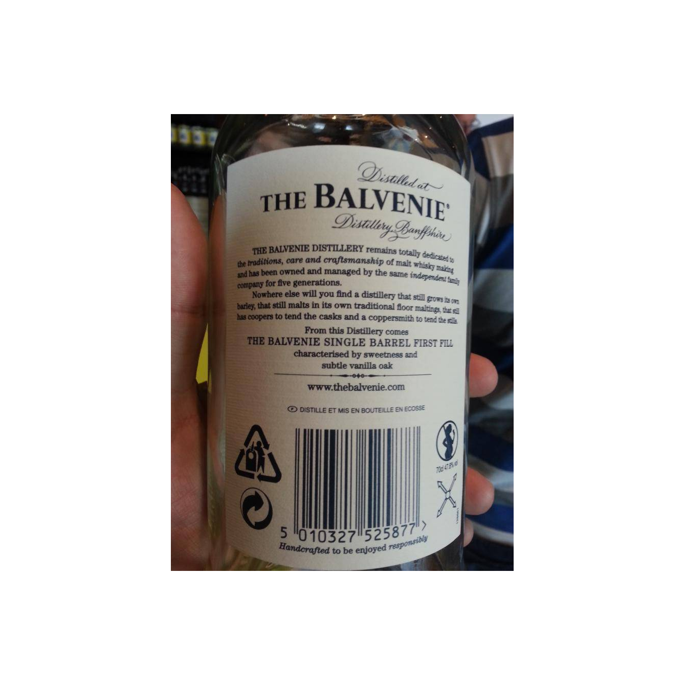 The Balvenie Single Cask 12 Years Single Malt Whisky 2