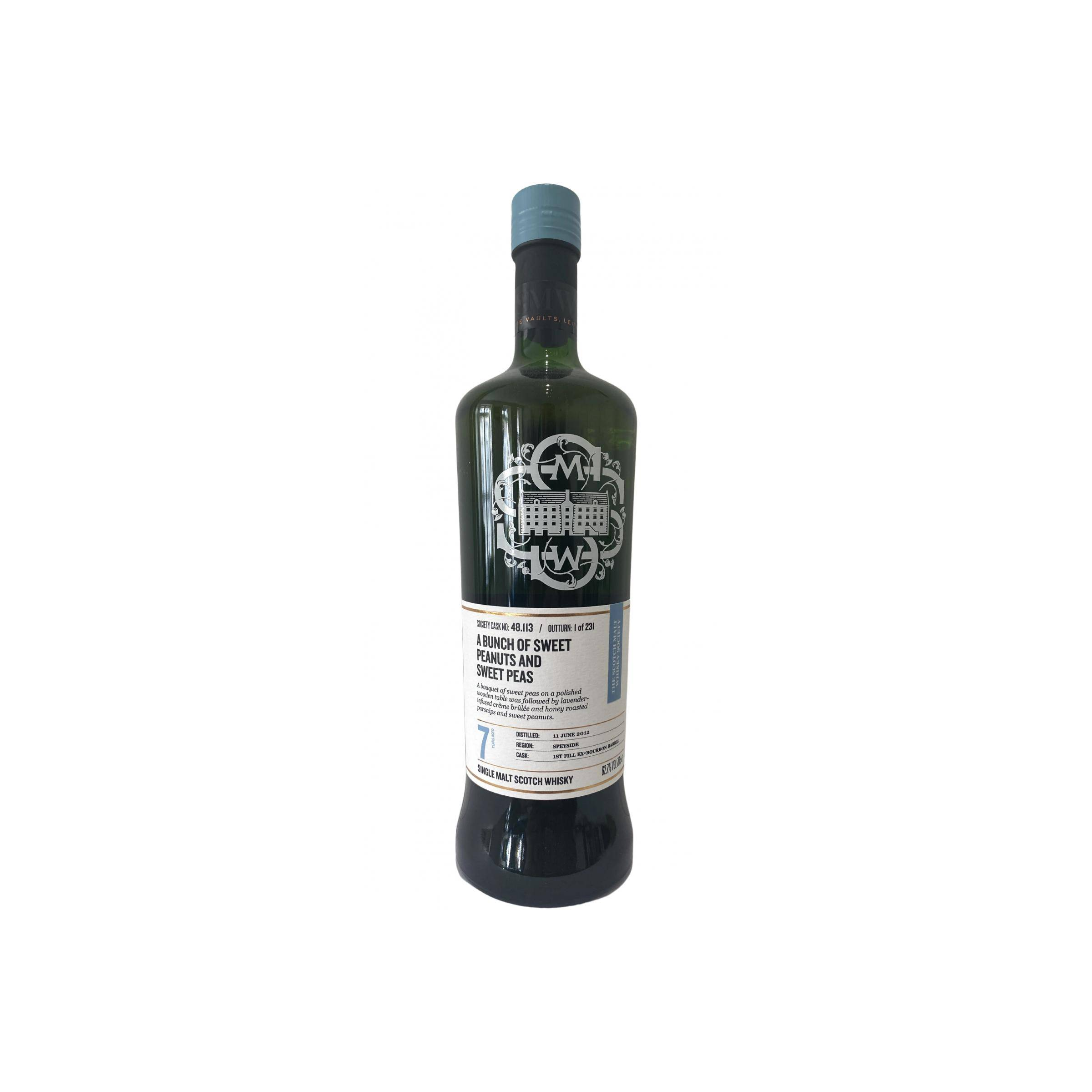 The Scotch Malt Whisky Society 2012 7 Years Single Malt Whisky