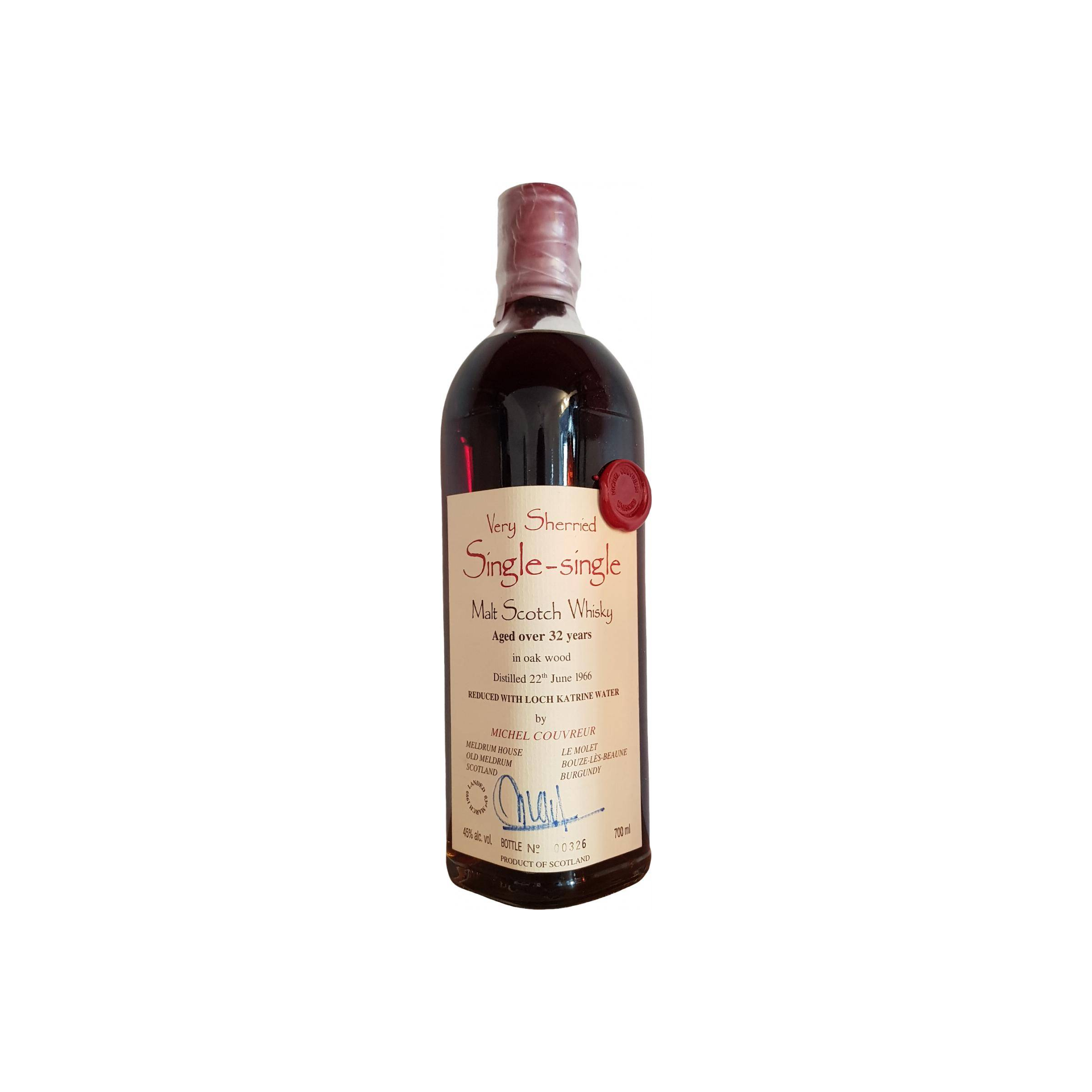 Michel Couvreur 1966 32 Years Single Malt Whisky
