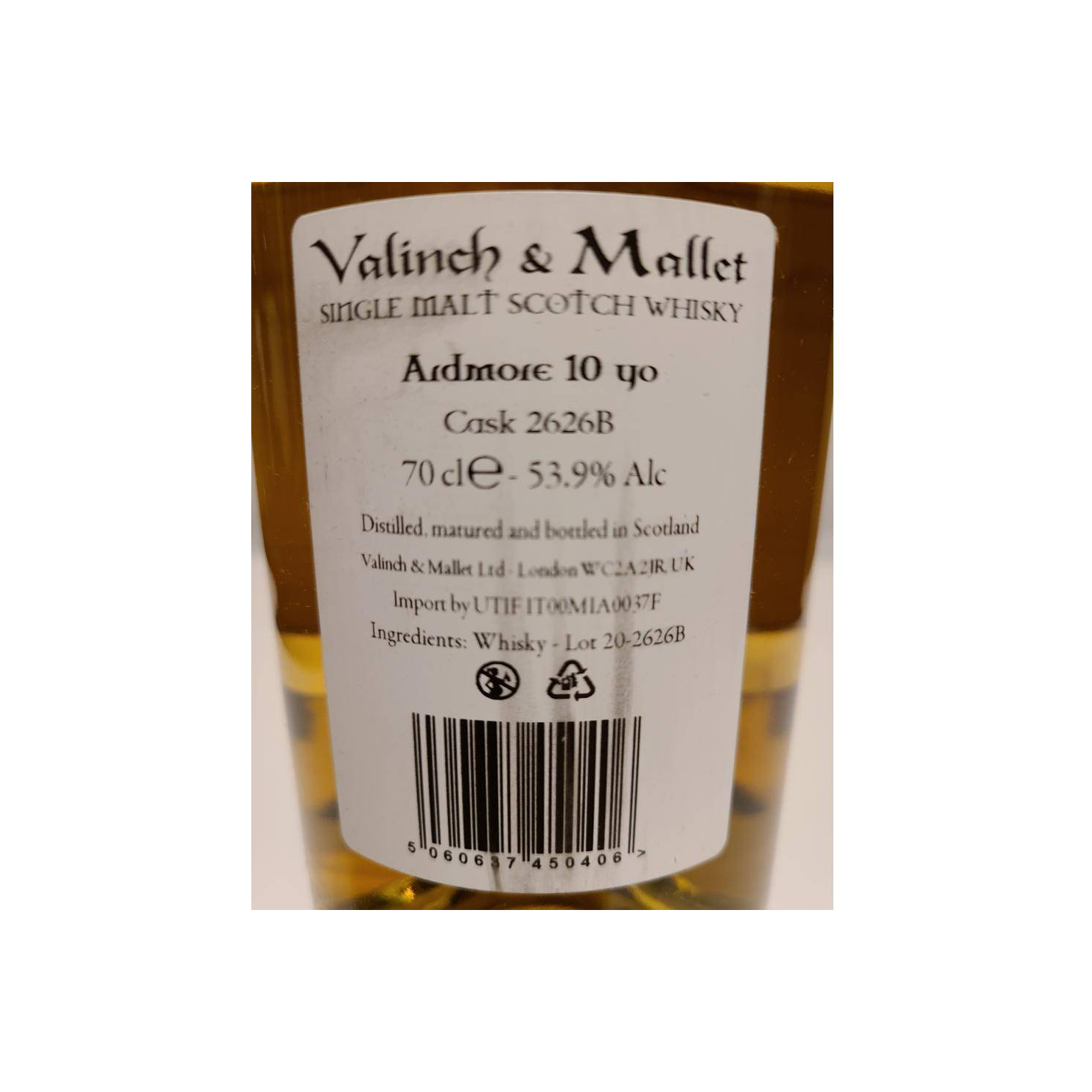 Ardmore 10 Years Single Malt Whisky 3