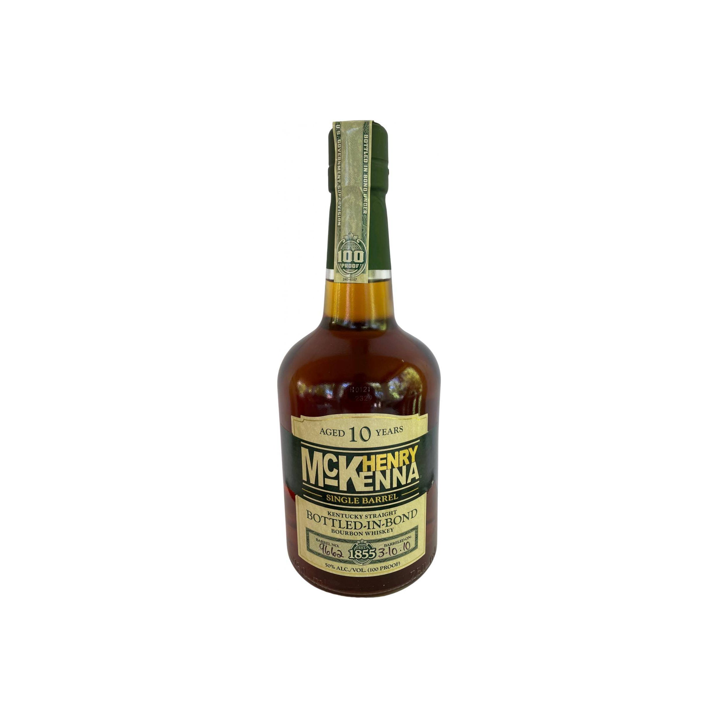 Henry McKenna Single Cask 2010 10 Years Bourbon Whisky