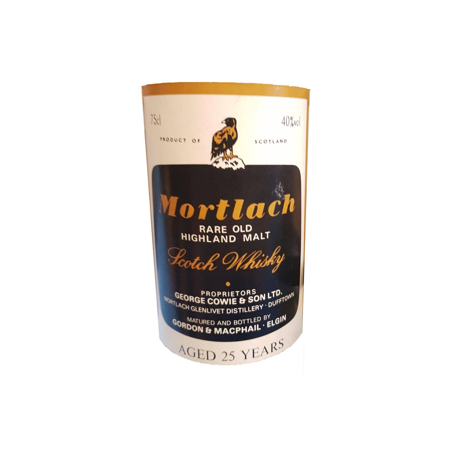 Mortlach Licensed Bottling 25 Years Single Malt Whisky