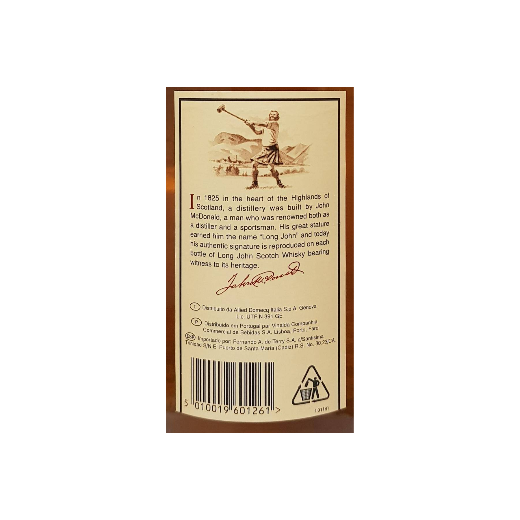 Long John Finest Scotch Whisky 3