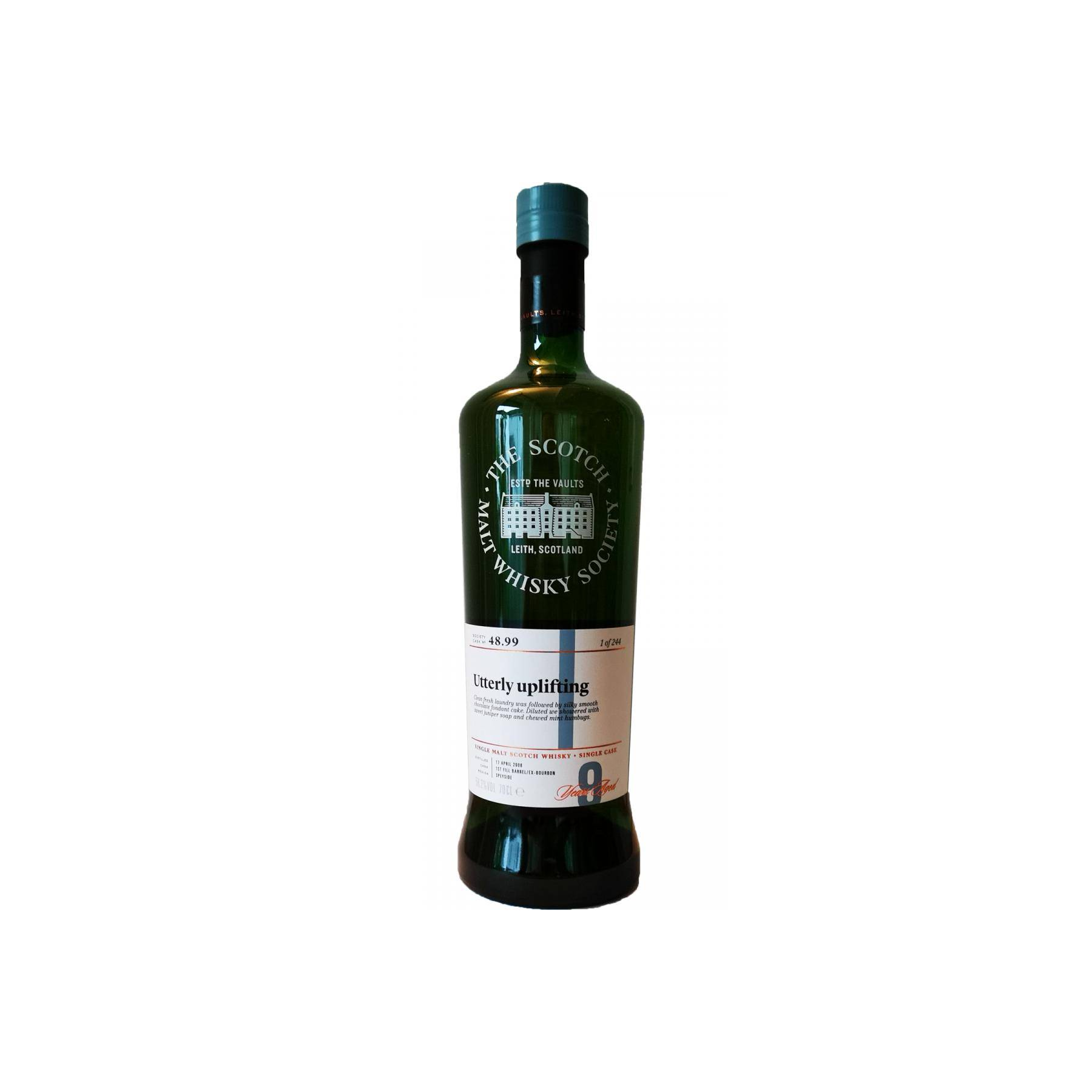 The Scotch Malt Whisky Society 2008 9 Years Single Malt Whisky