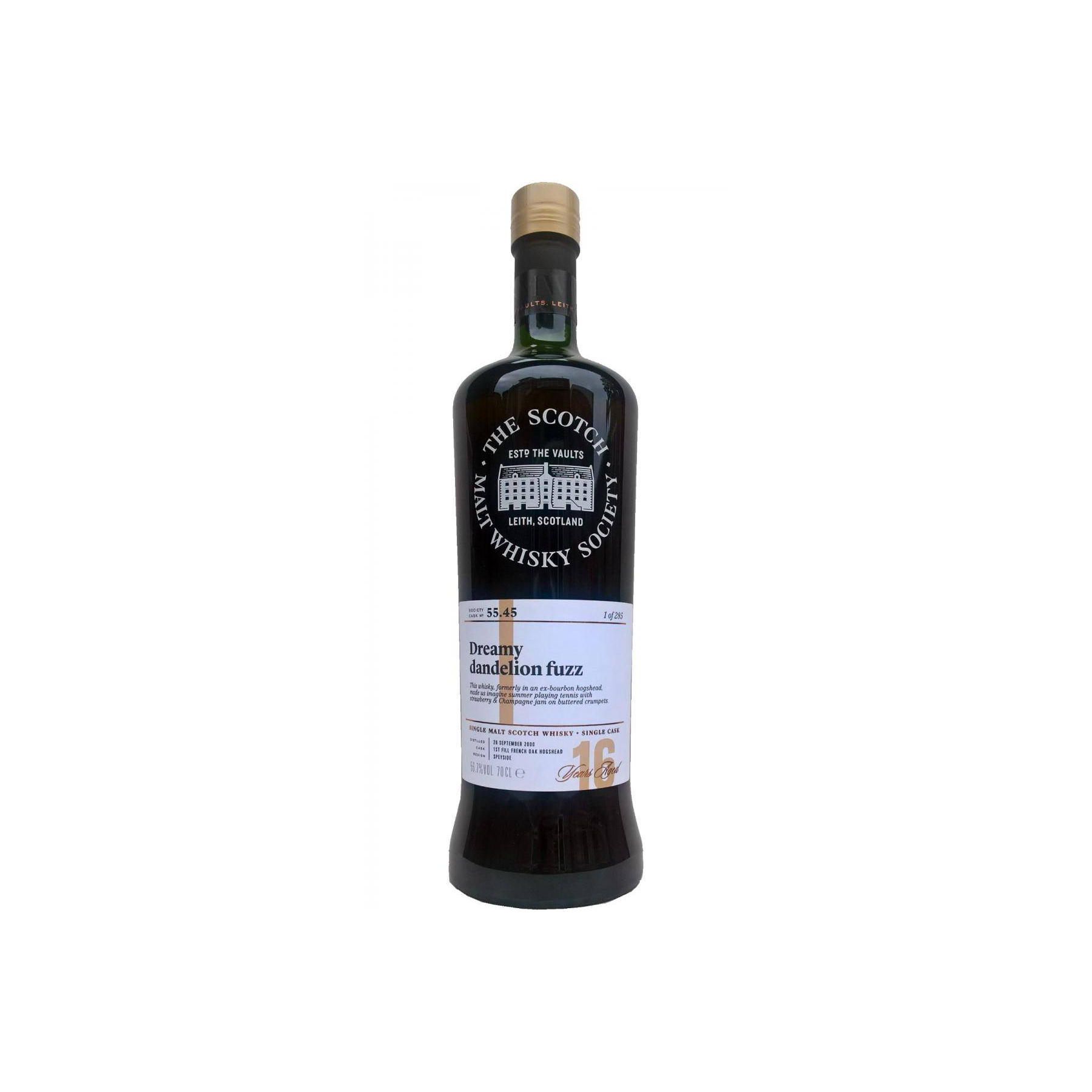 The Scotch Malt Whisky Society 2000 16 Years Single Malt Whisky
