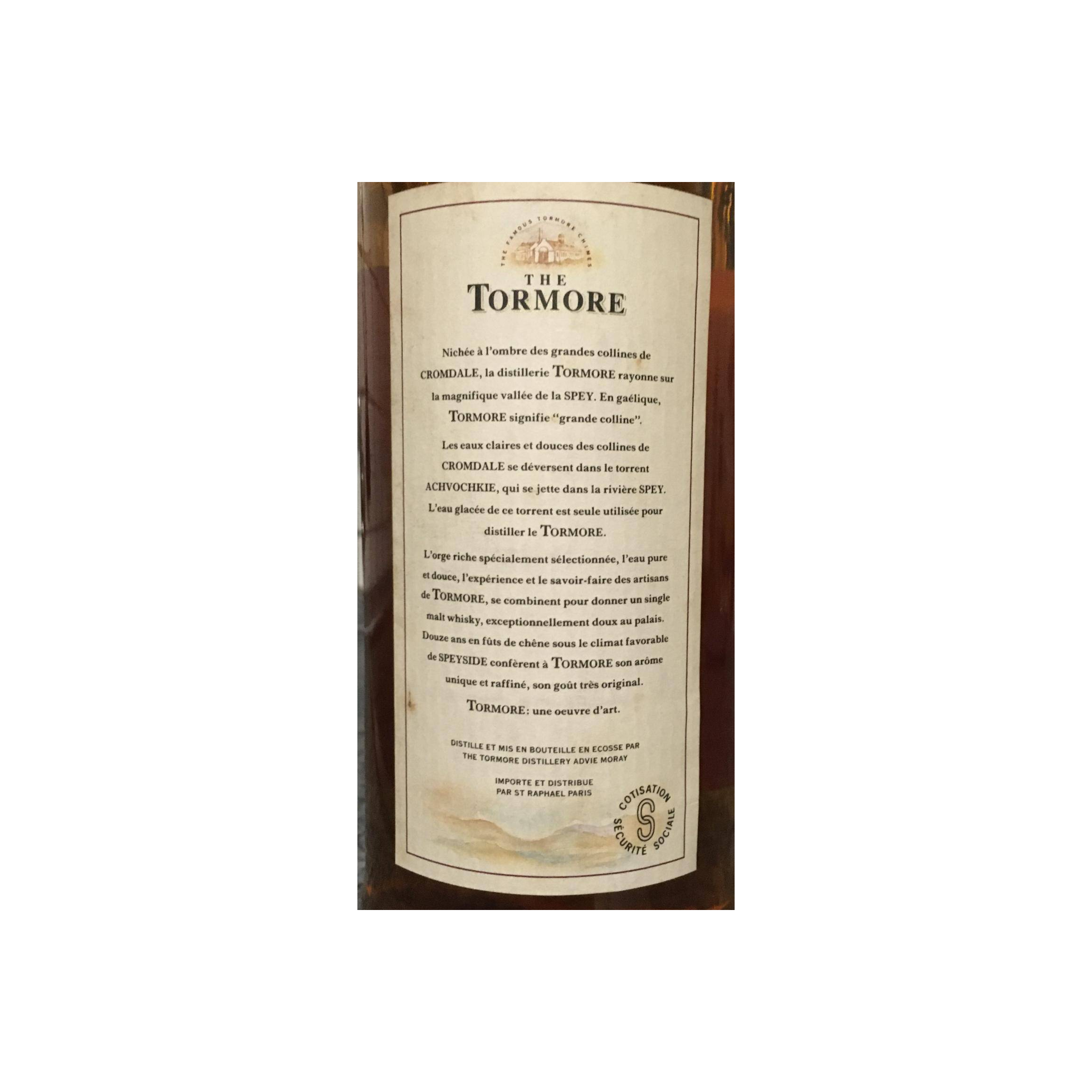Tormore 12 Years Single Malt Whisky 3