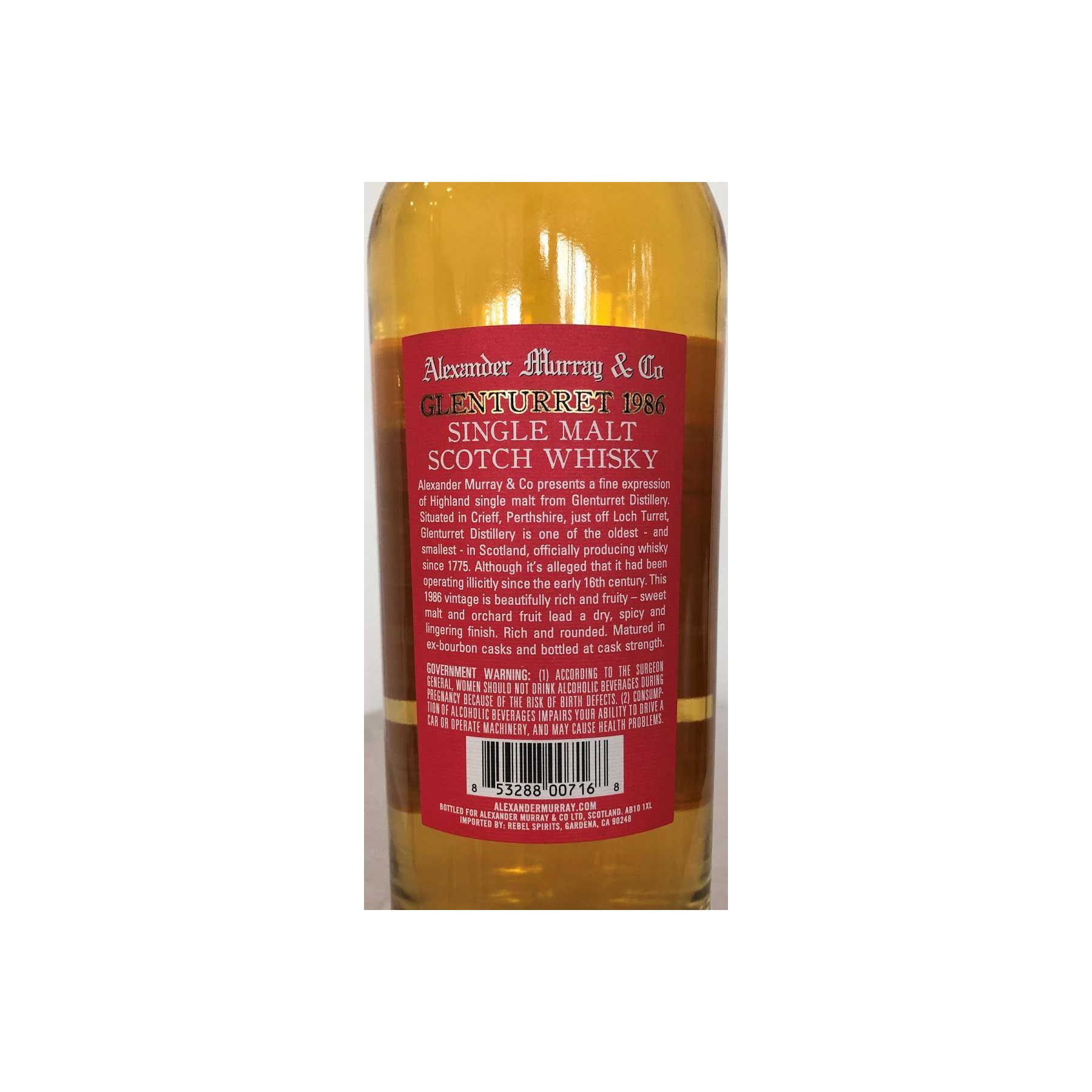 The Glenturret Cask Strength Collection 1986 30 Years Single Malt Whisky 2