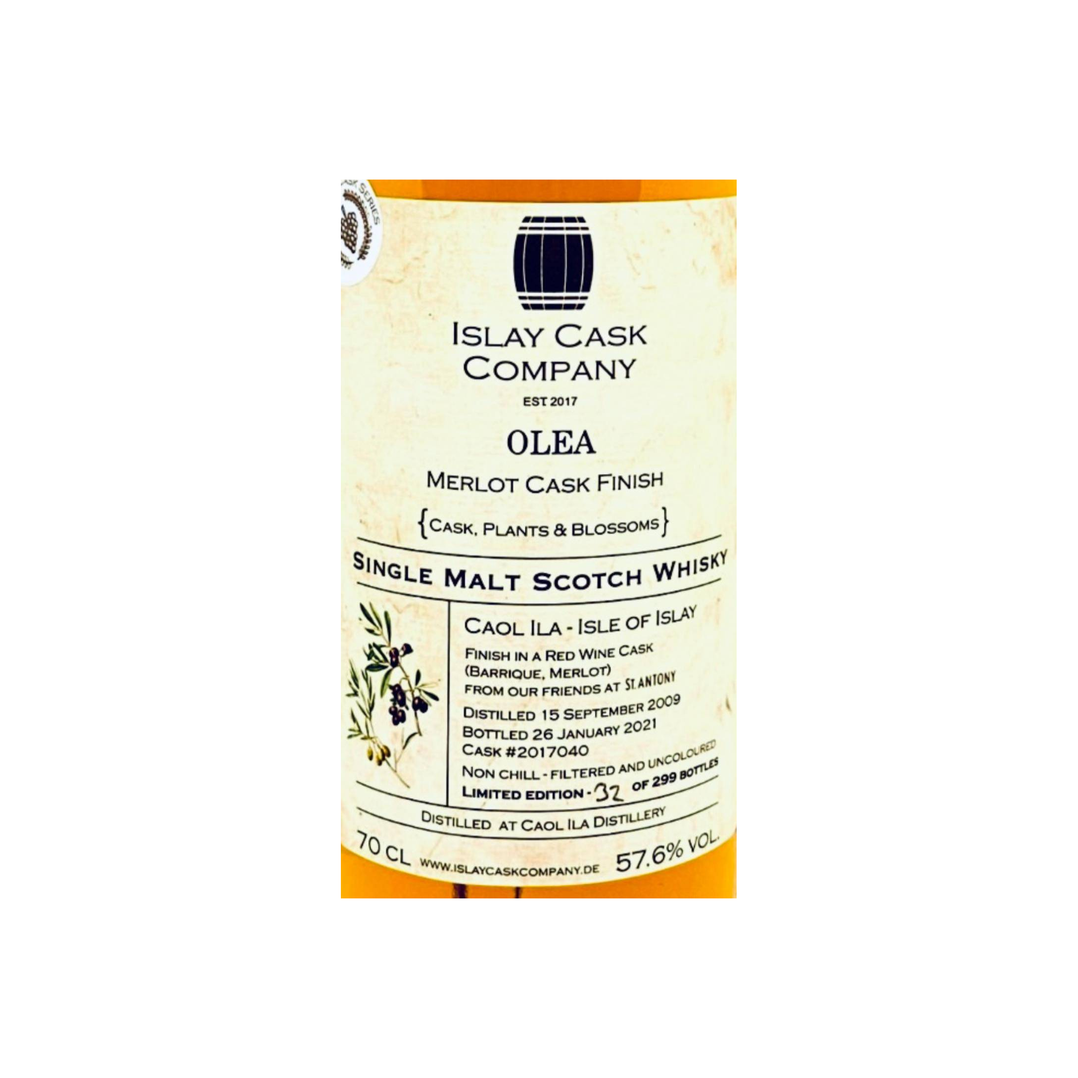 Caol Ila 2009 11 Years Single Malt Whisky 2