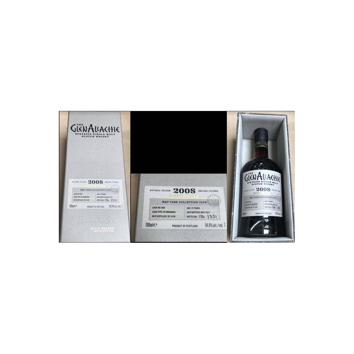 The GlenAllachie Single Cask 2008 12 Years Single Malt Whisky 2