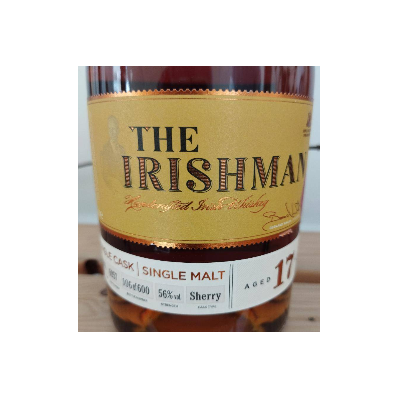 The Irishman Single Cask 2001 17 Years Single Malt Whisky 3