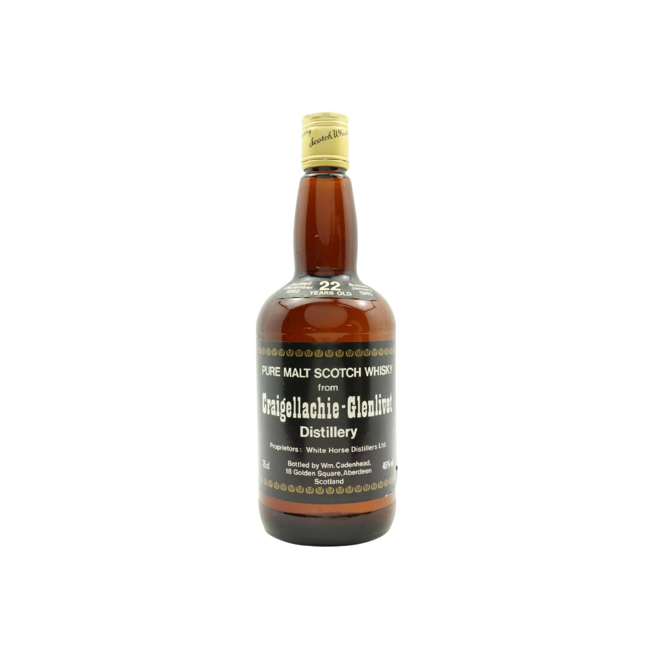 Craigellachie 1962 22 Years Single Malt Whisky