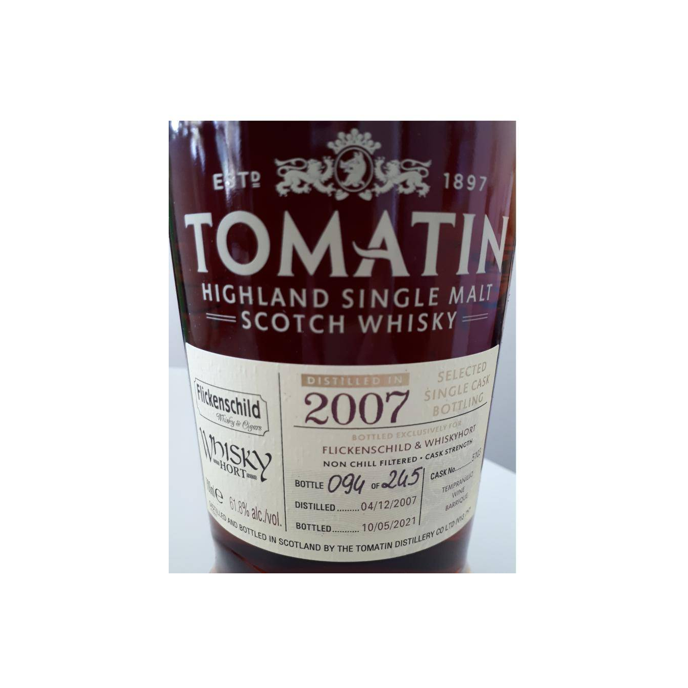 Tomatin 2007 13 Years Single Malt Whisky 2