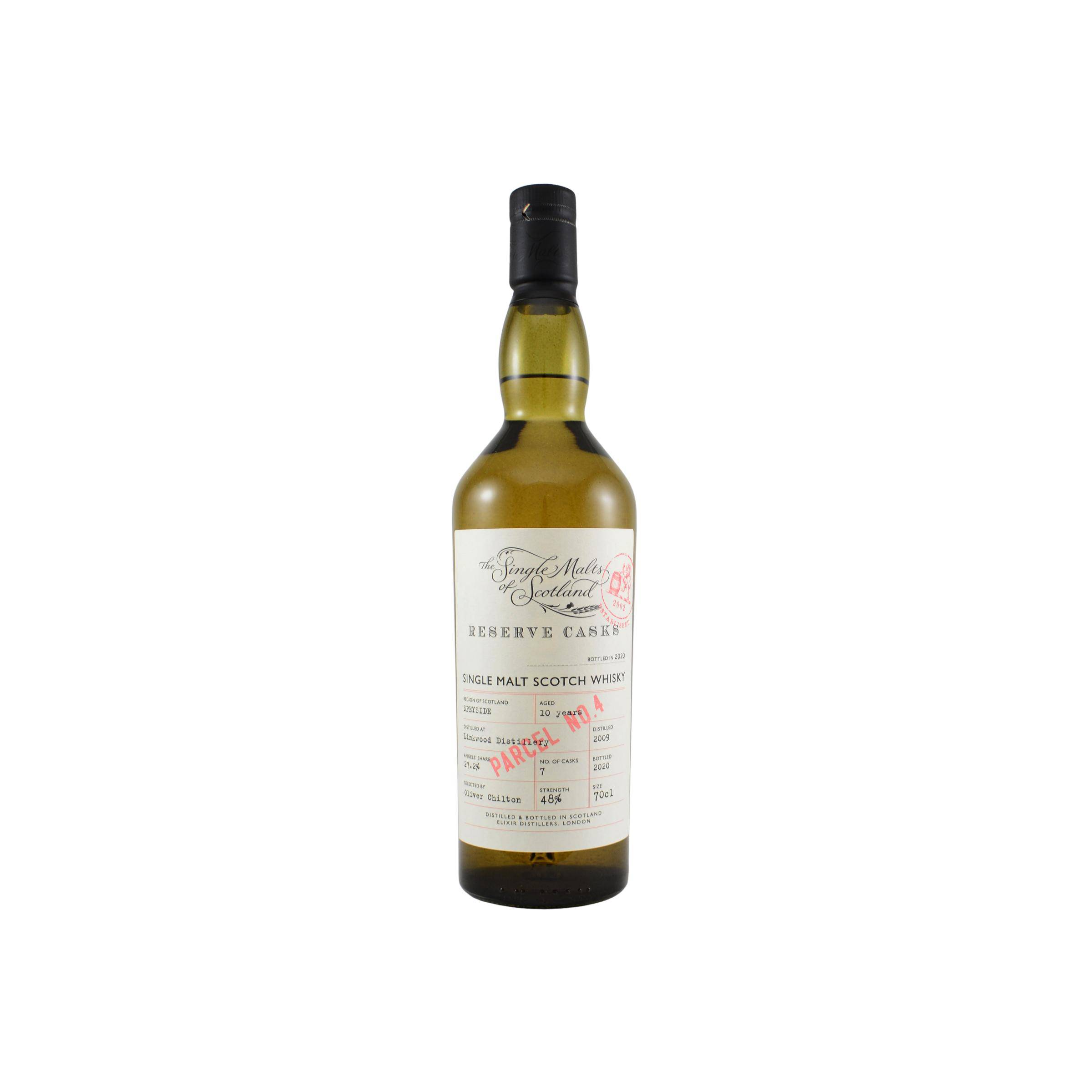 Linkwood 2009 10 Years Single Malt Whisky