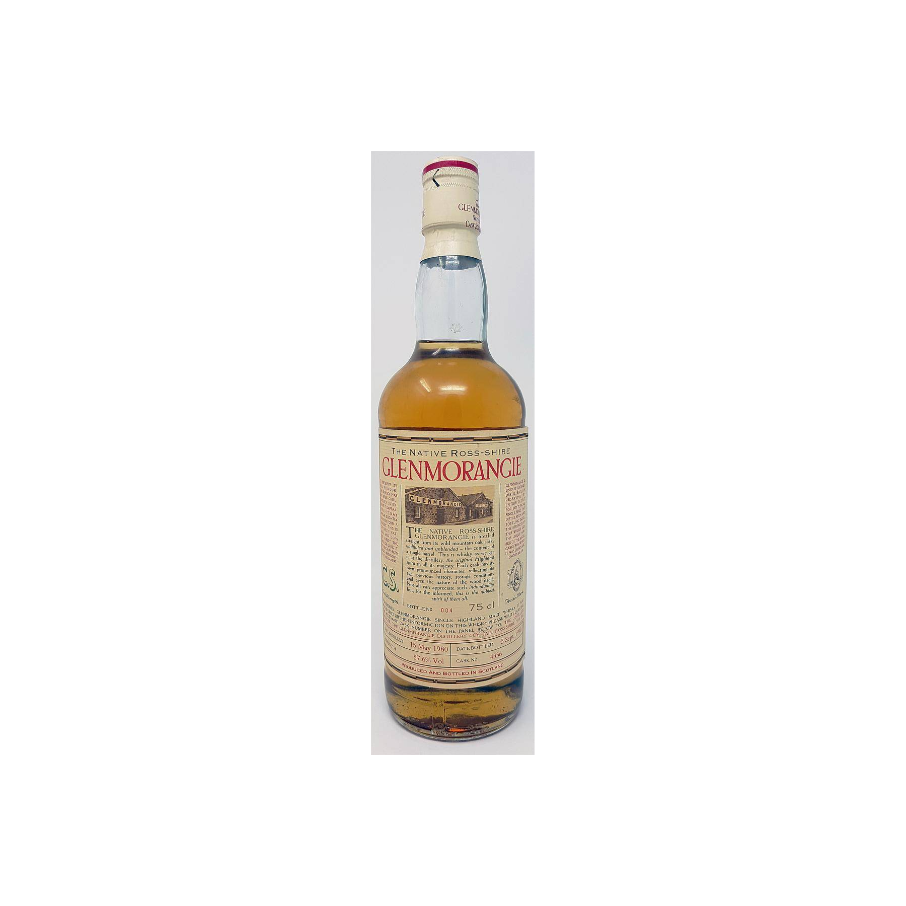 Glenmorangie 1980 10 Years Single Malt Whisky 2
