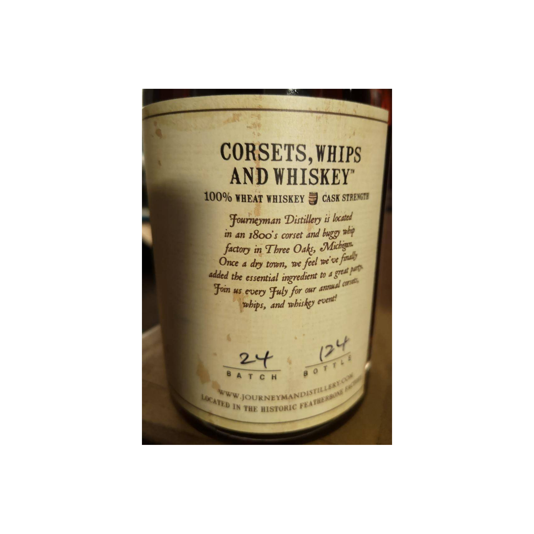 Journeyman Distillery Corsets, Whips and Whiskey 3