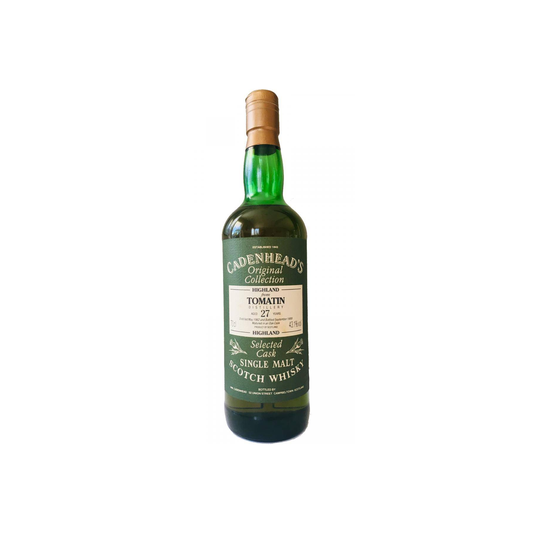 Tomatin 1962 27 Years Single Malt Whisky