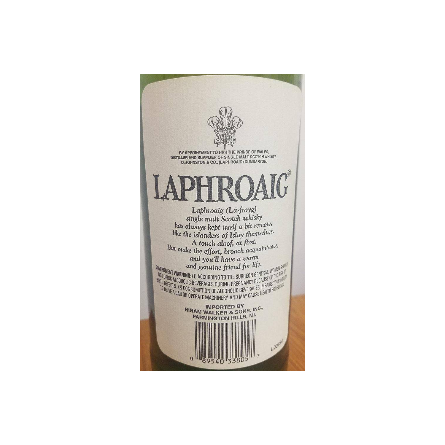 Laphroaig 10 Years Single Malt Whisky 3