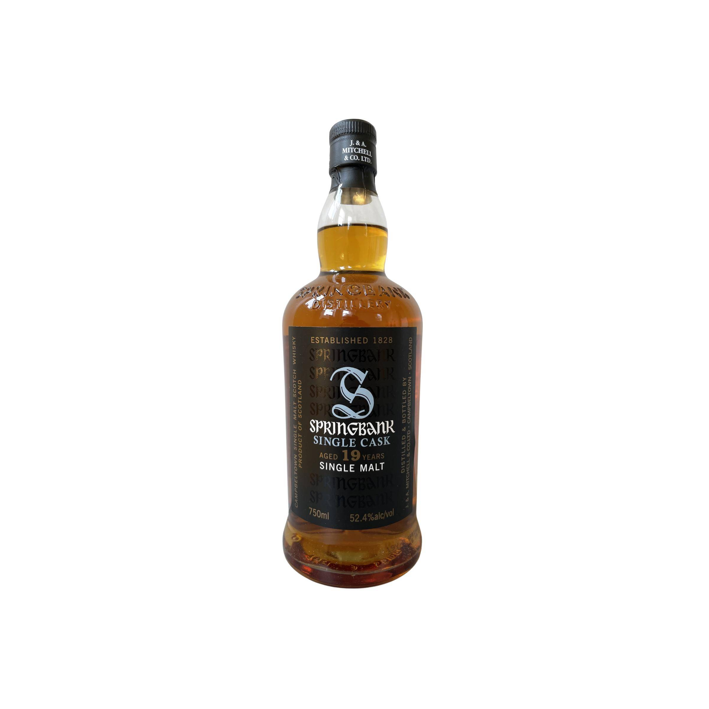 Springbank Single Cask 1996 19 Years Single Malt Whisky