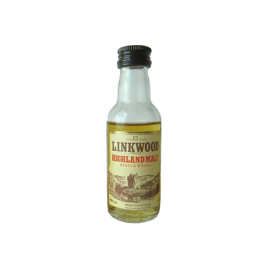 Linkwood Miniature 12 Years Single Malt Whisky 2