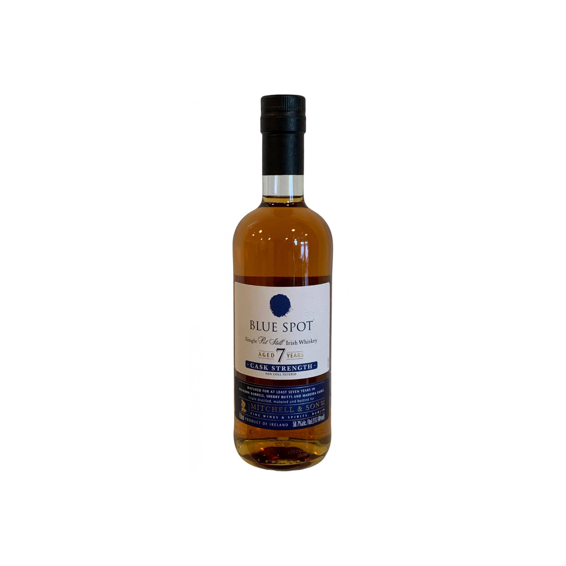 Blue Spot Cask Strength Collection 7 Years Single Pot Still Whisky