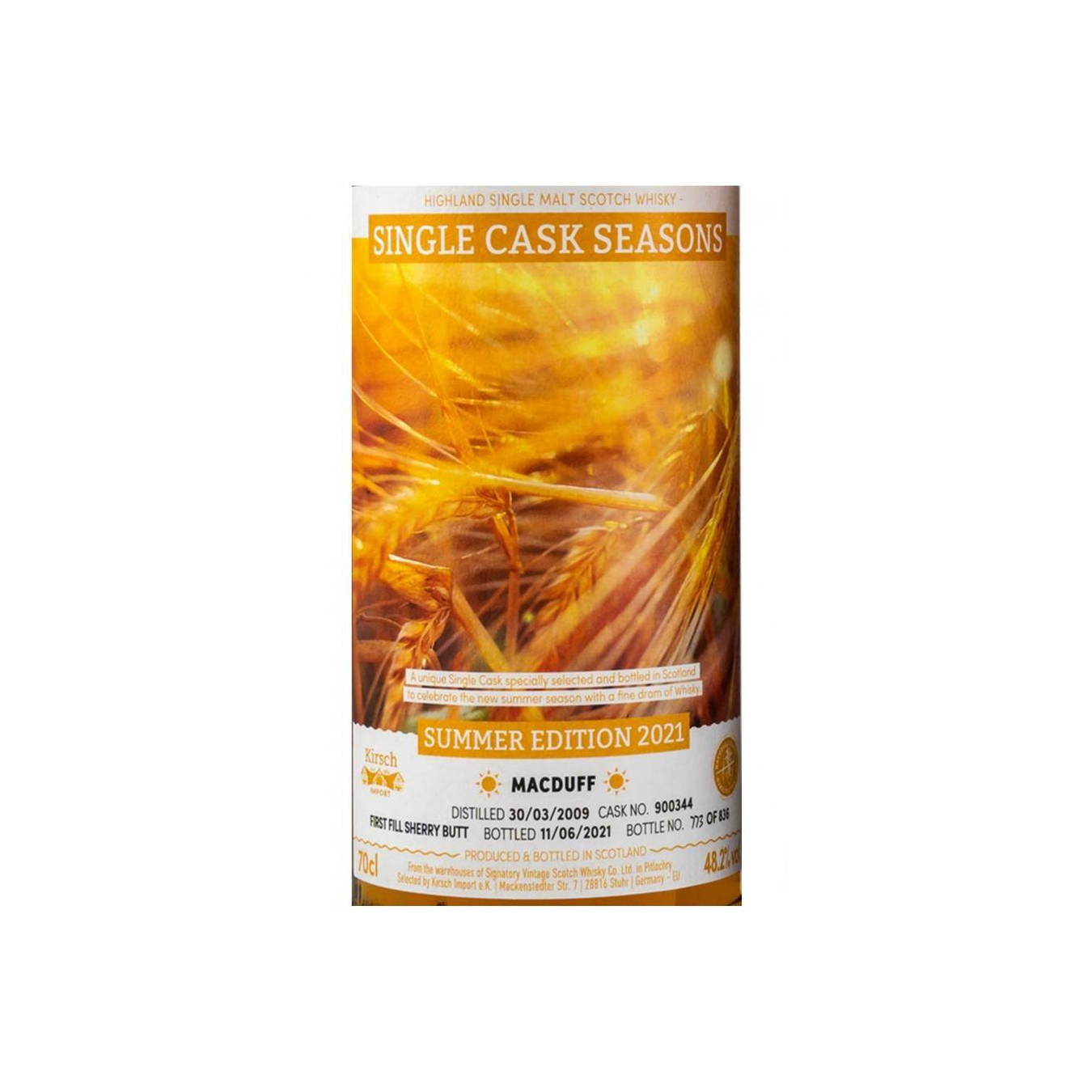 Macduff 2009 12 Years Single Malt Whisky 3