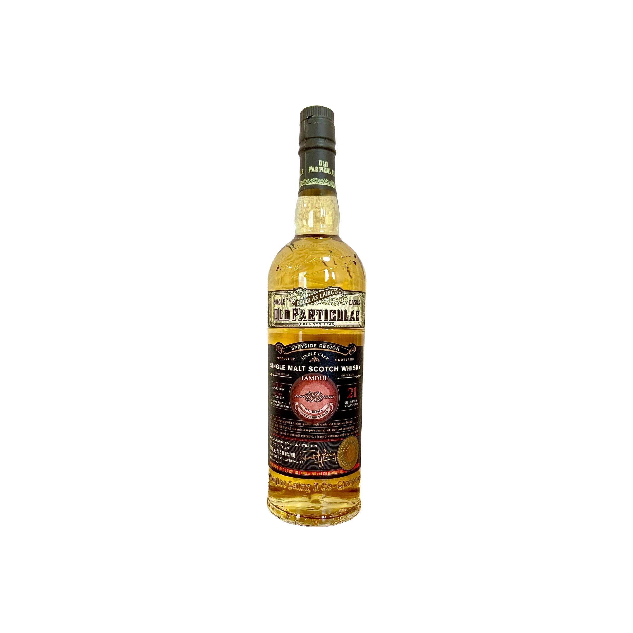 Tamdhu Old Particular 1999 21 Years Single Malt Whisky