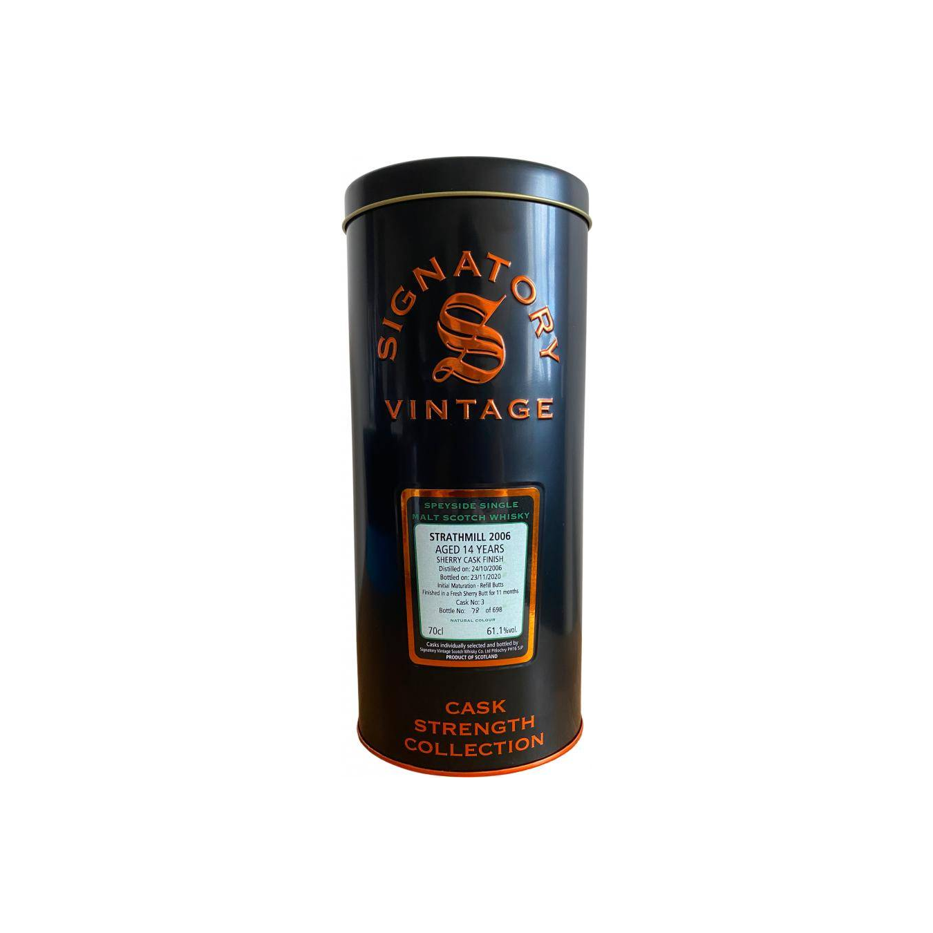 Strathmill Cask Strength Collection 2006 14 Years Single Malt Whisky 2