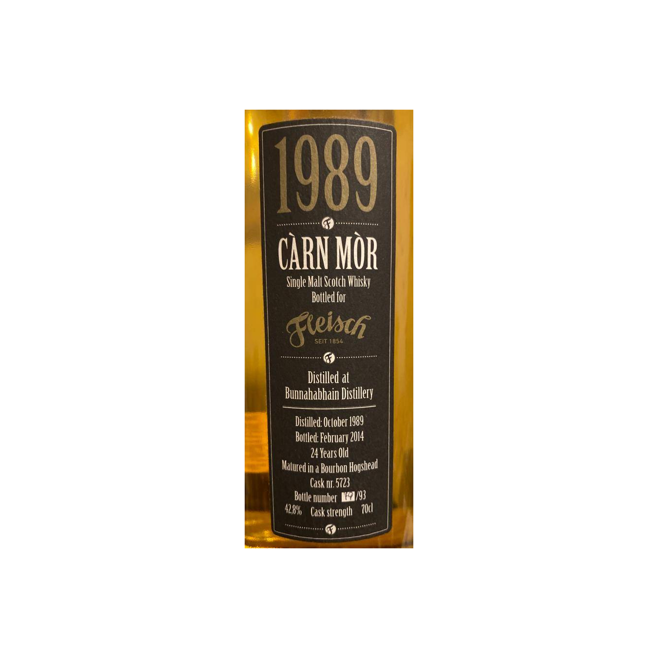 Bunnahabhain 1989 24 Years Single Malt Whisky