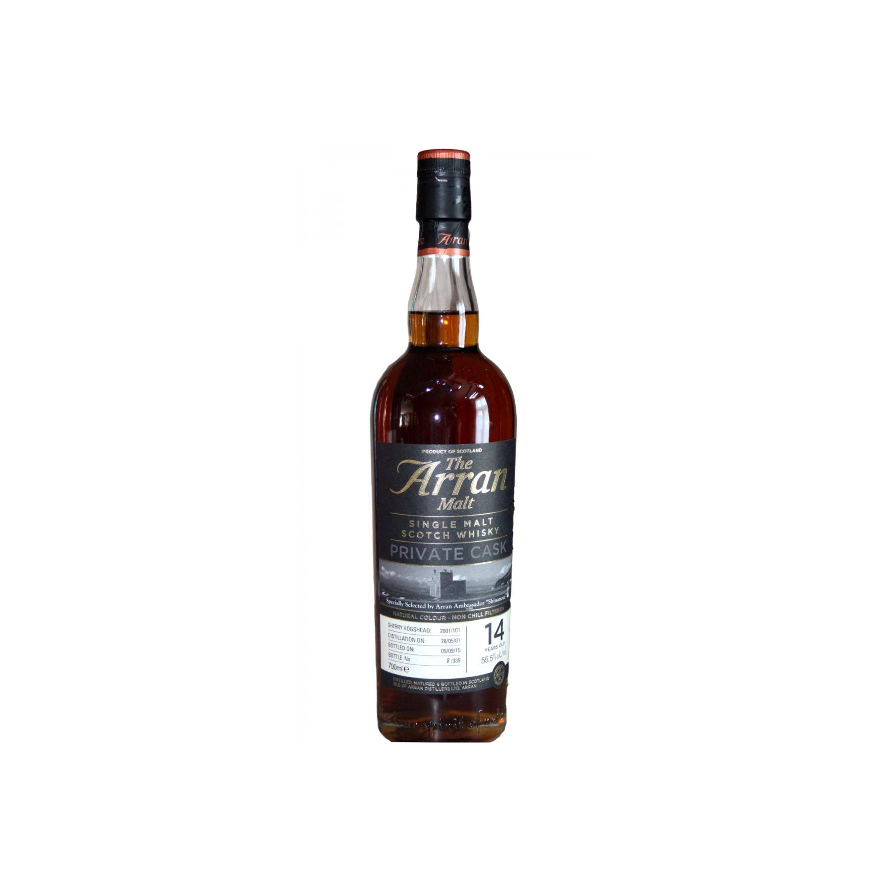 Arran Private Cask 2001 14 Years Single Malt Whisky