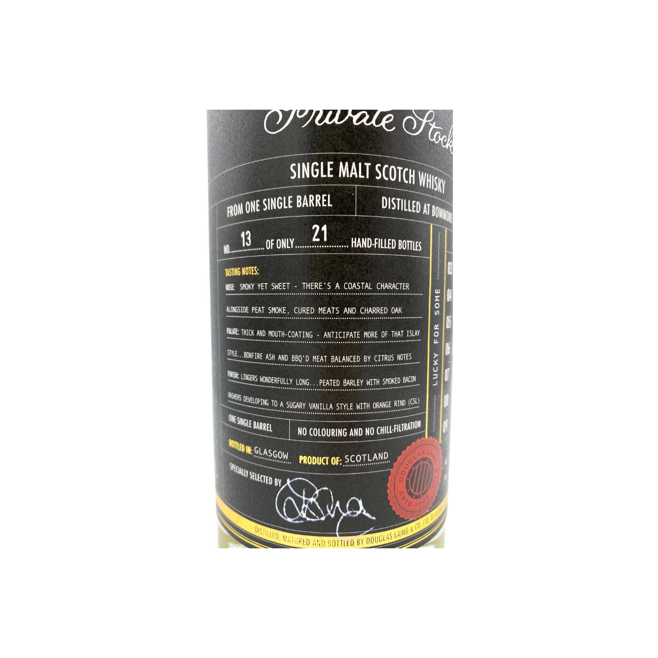 Bowmore 13 Years Single Malt Whisky 3