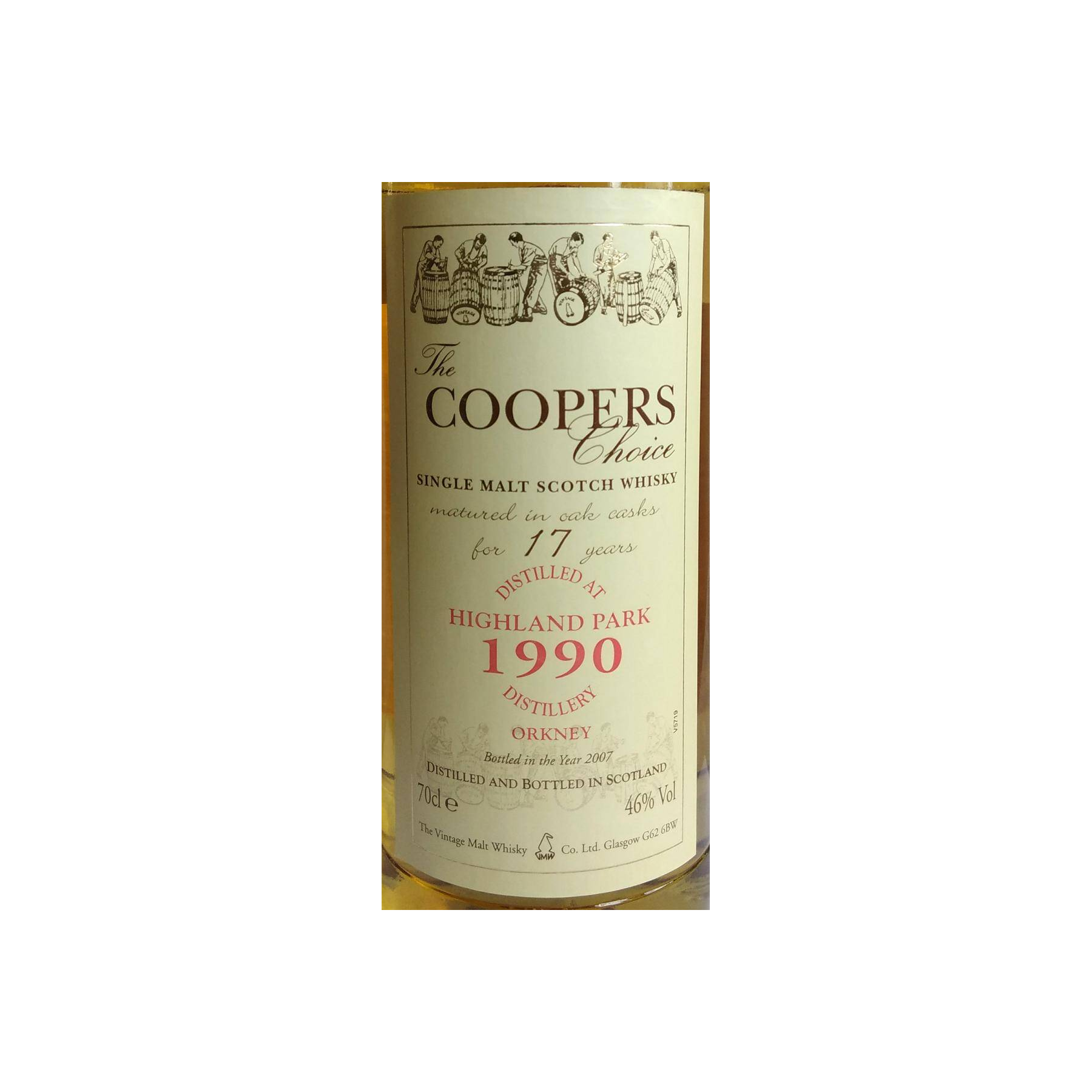 Highland Park The Cooper's Choice 1990 17 Years Single Malt Whisky 2