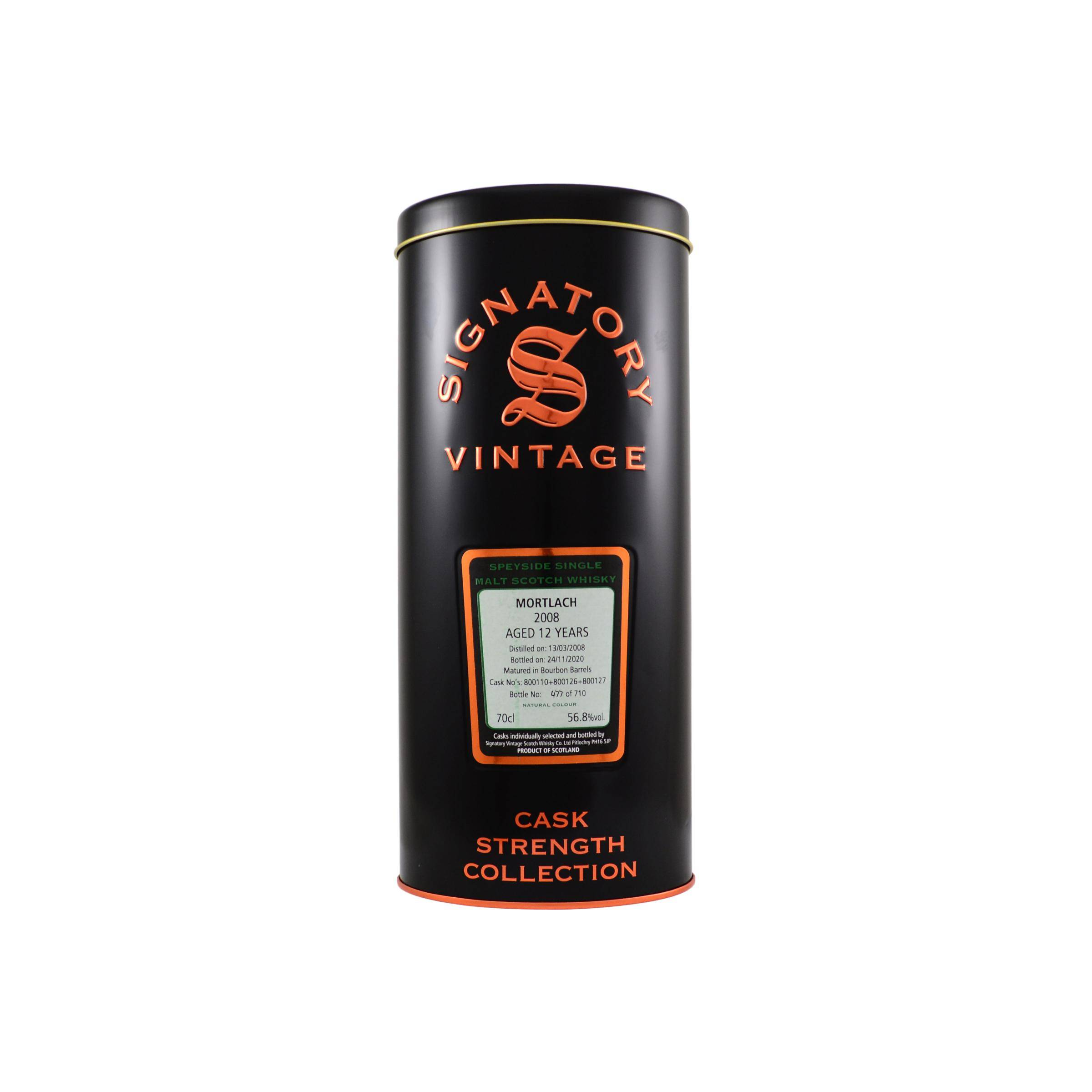 Mortlach Cask Strength Collection 2008 12 Years Single Malt Whisky 2